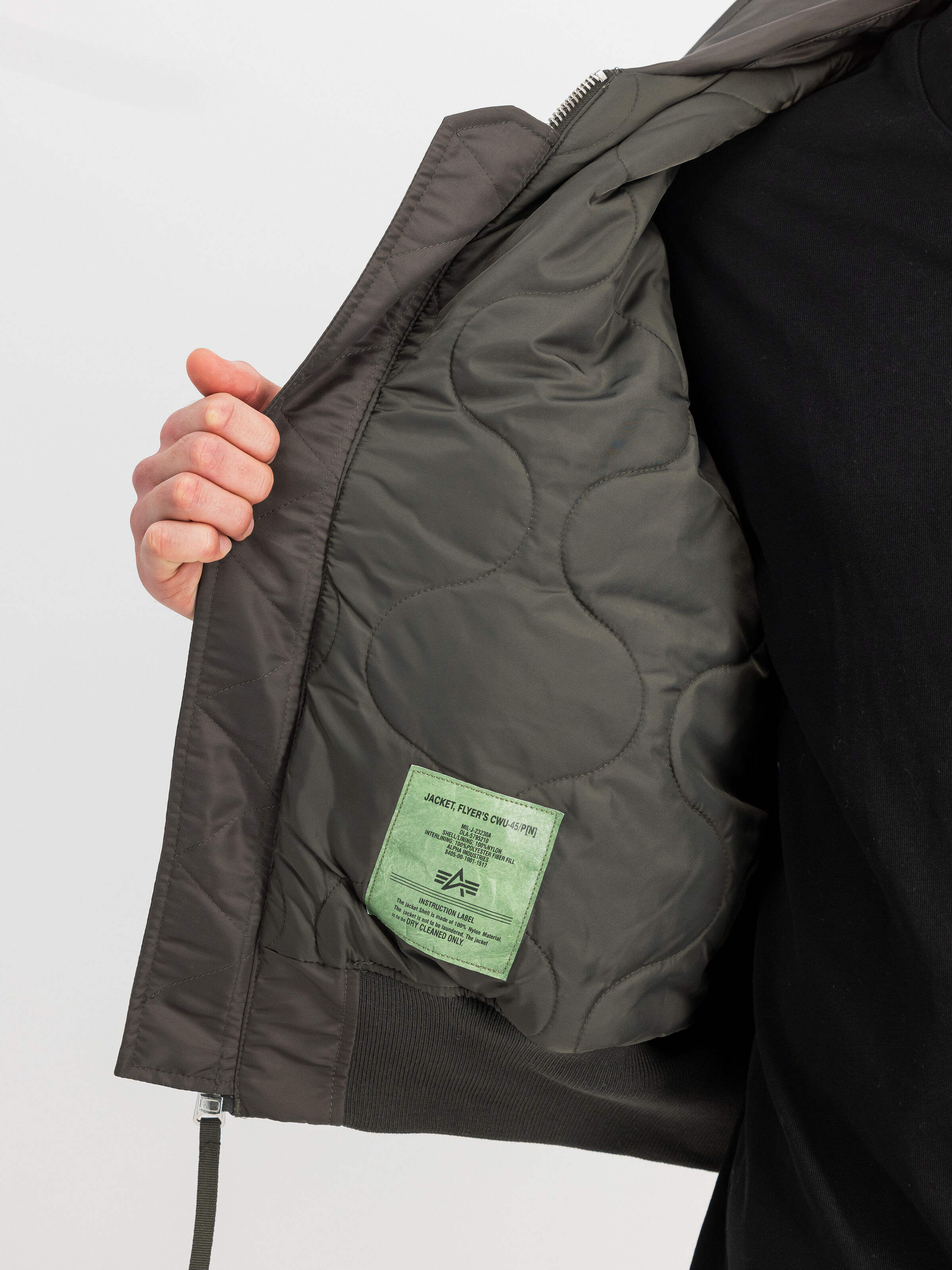 Alpha Industries x Slam Jam CWU-45 Bomber Jacket rep.grey 156156_04_3_detail_00001_202103