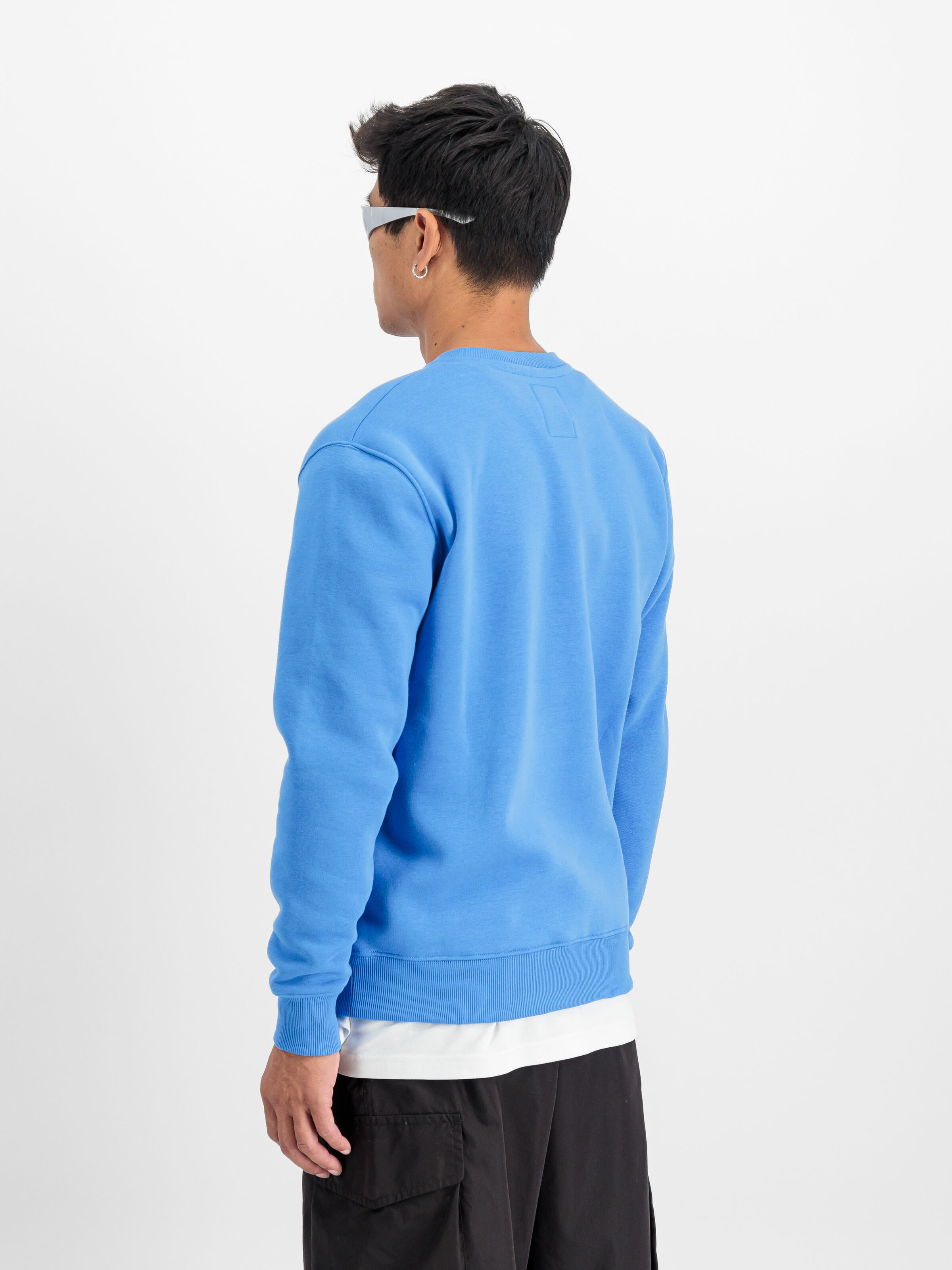 Basic Big Logo Sweatshirt mediteranian blue 178302_737_2_model_00004_118015