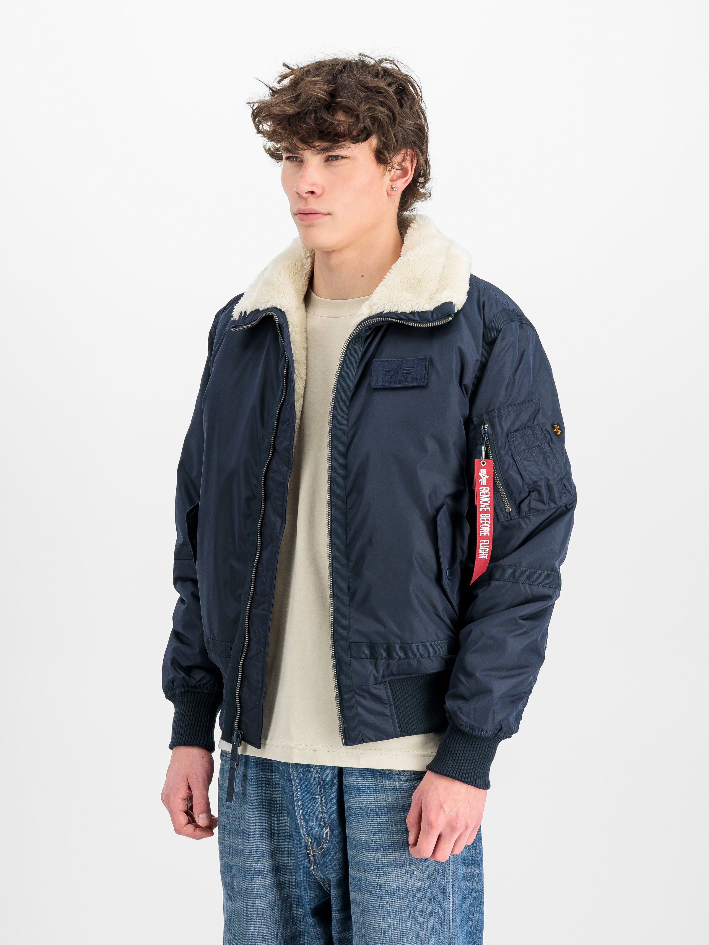 B-15 III TT Two Tone Bomber Jacket rep.blue 198122_07_2_model_00002_215885