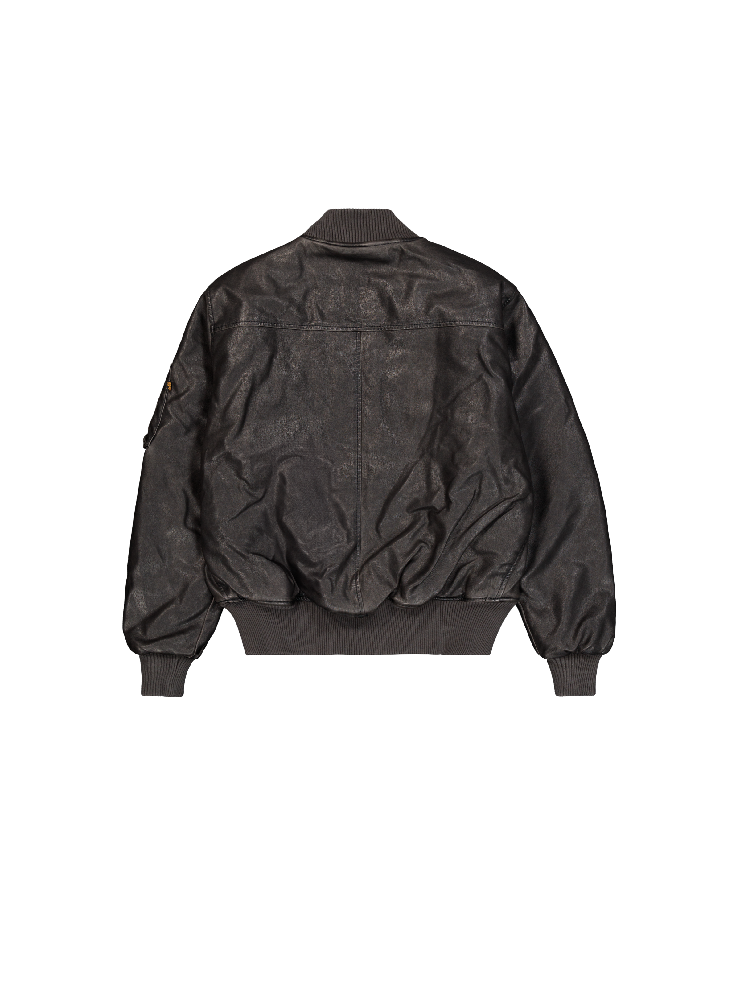 MA-1 Faux Leather Vintage Bomber Jacket black 148131_03_1_flatlay_00002_102528