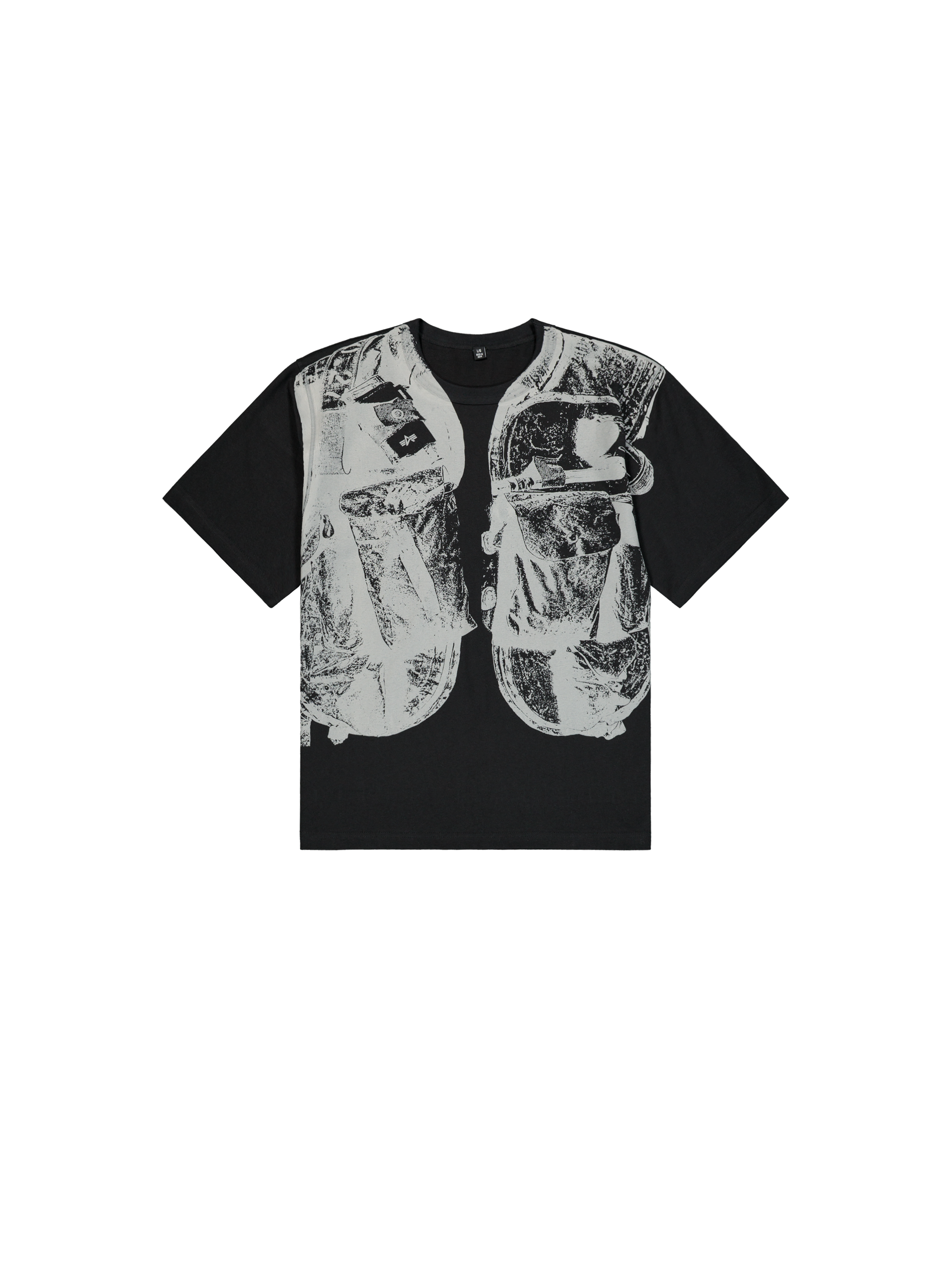 ALPHA x ICE CREAM Essential T-Shirt black 268570_03_1_flatlay_00001_244847.png