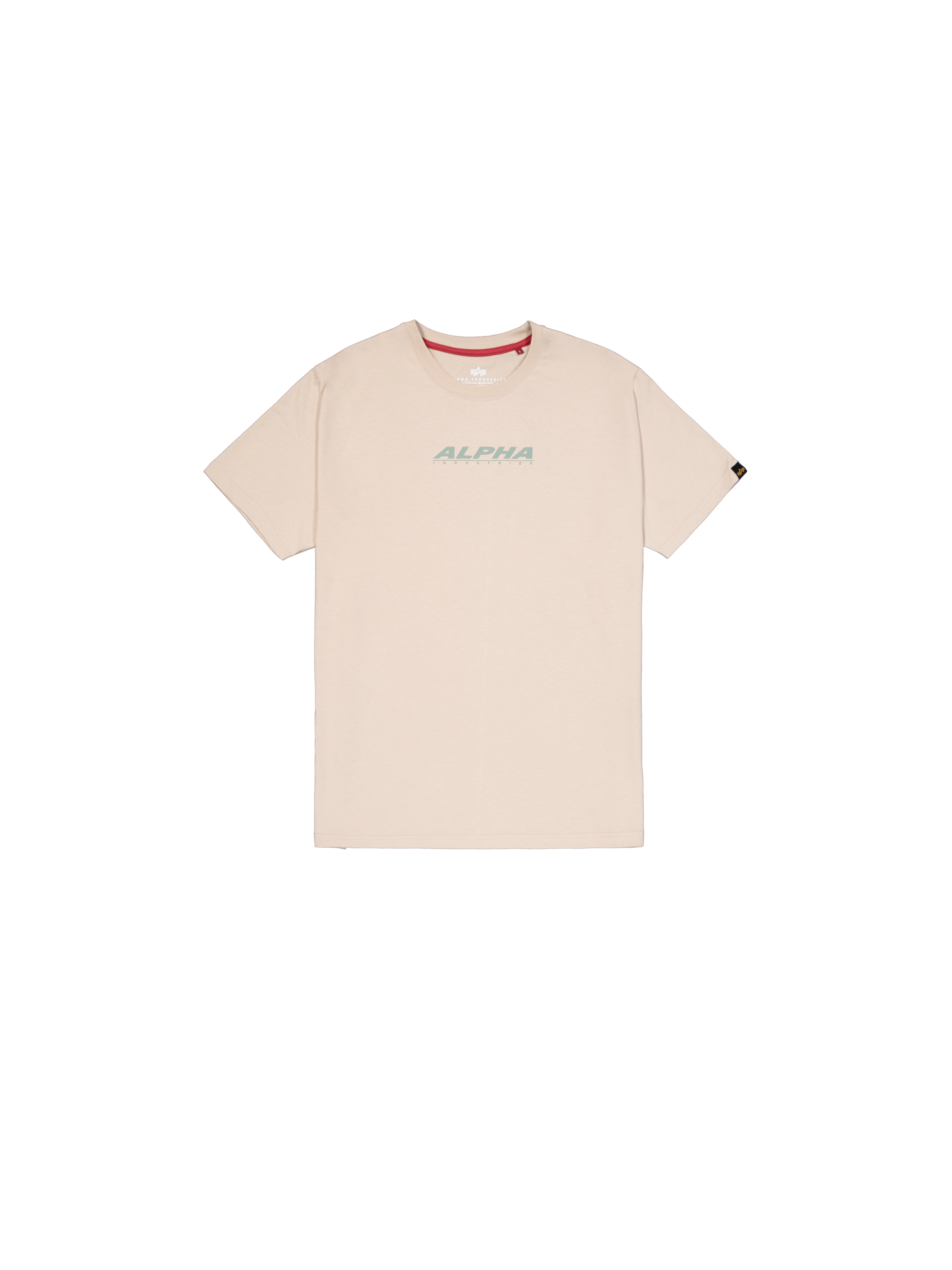 Alpha Back Print Rubber T-Shirt organic beige 258526_627_1_flatlay_00001_159695.png