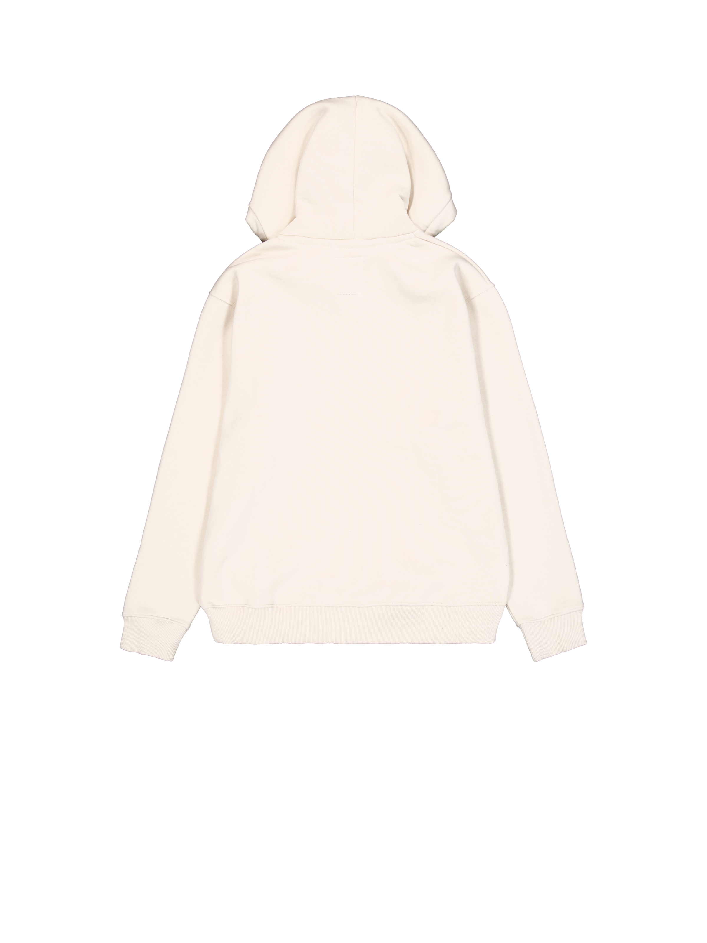 Basic Small Logo Zip Hoodie vintage white 118342_300_1_flatlay_00002_118608