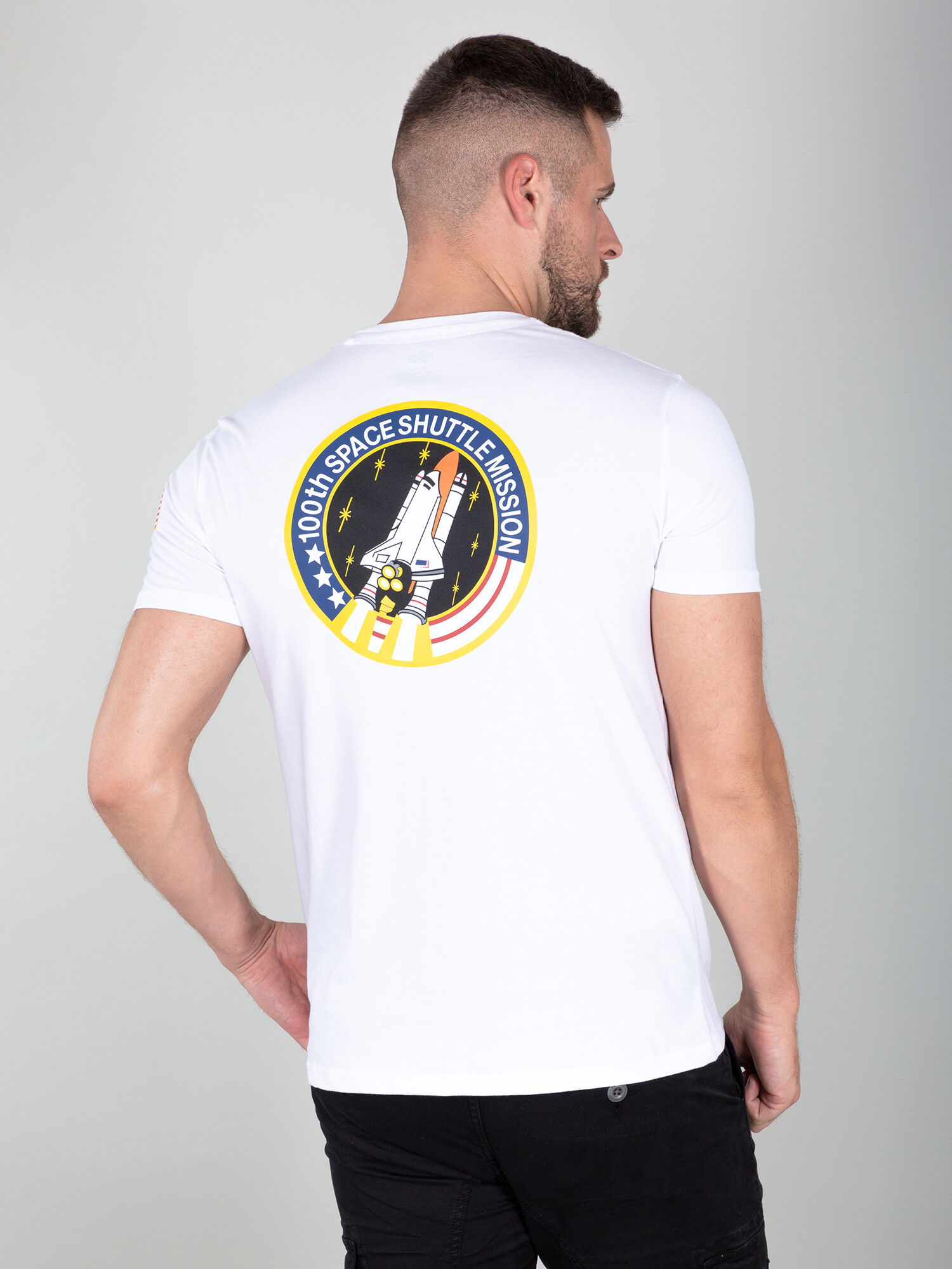 Space Shuttle T-Shirt white 176507_09_alpha_industries_space_shuttle_t_004_182813