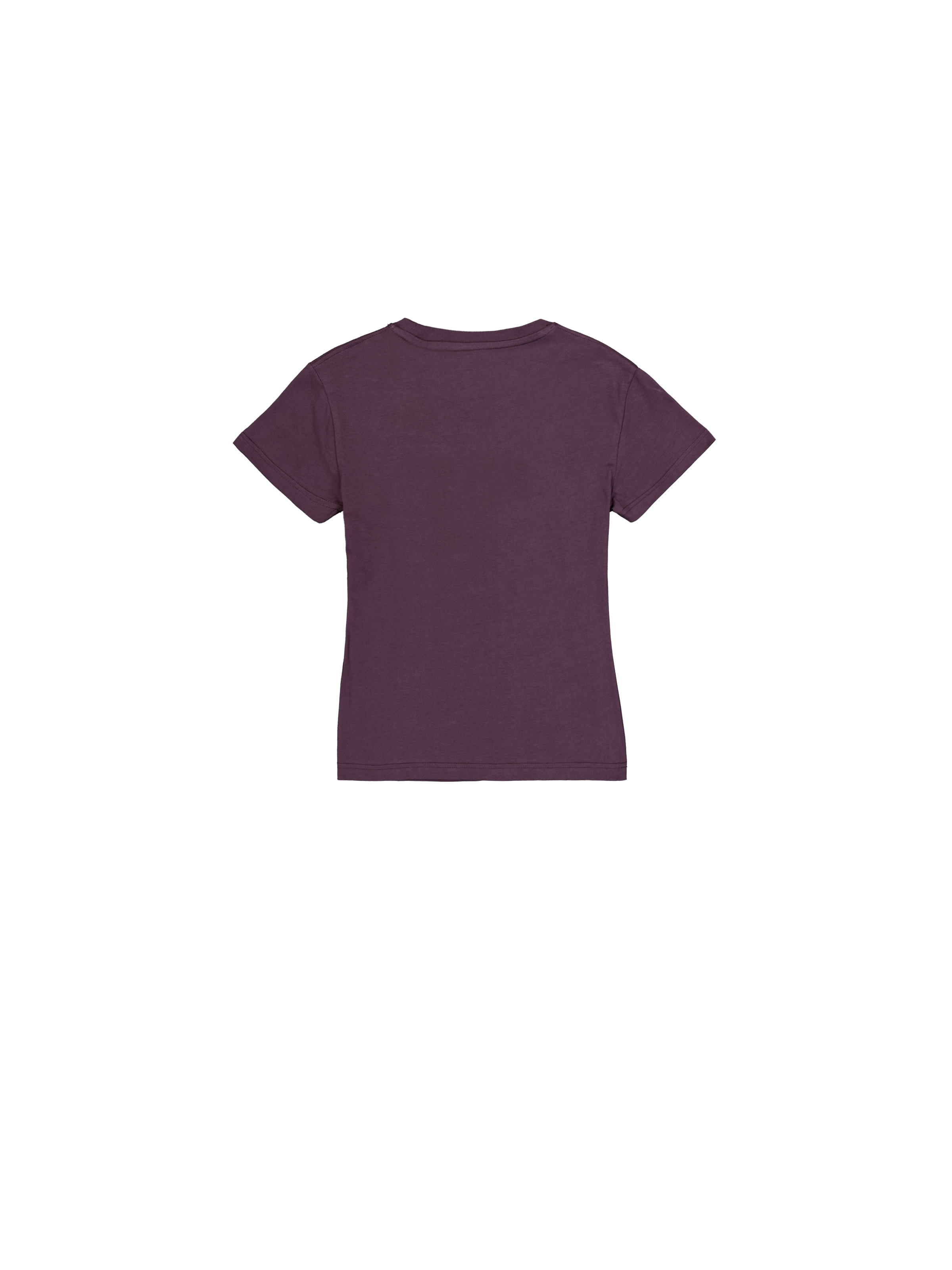 New Basic Big Logo T-Shirt Women Plum 196051_719_1_flatlay_00002_96997