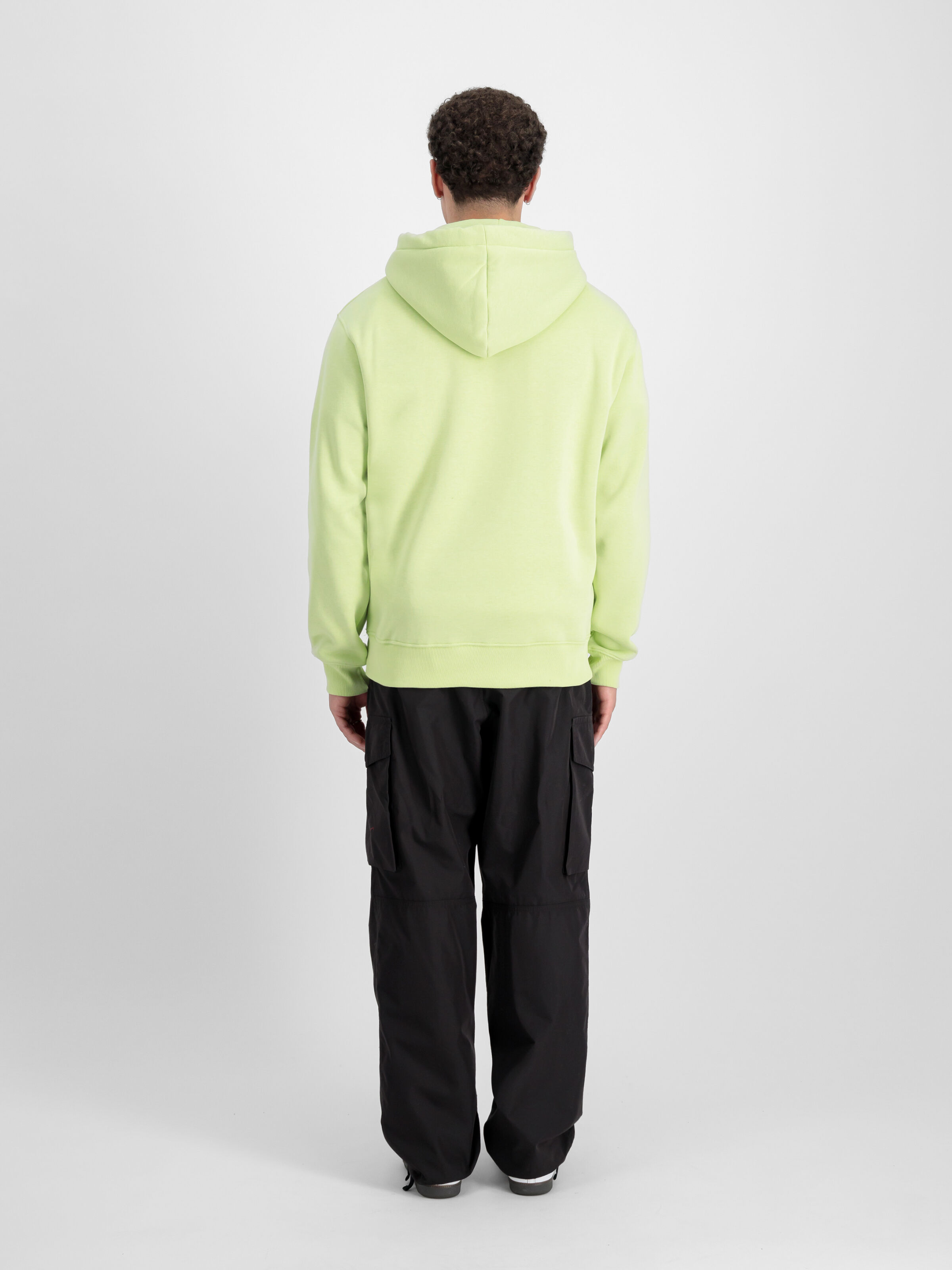 Basic Small Logo Hoodie Arctic Lime 196318_722_2_model_00002_96942