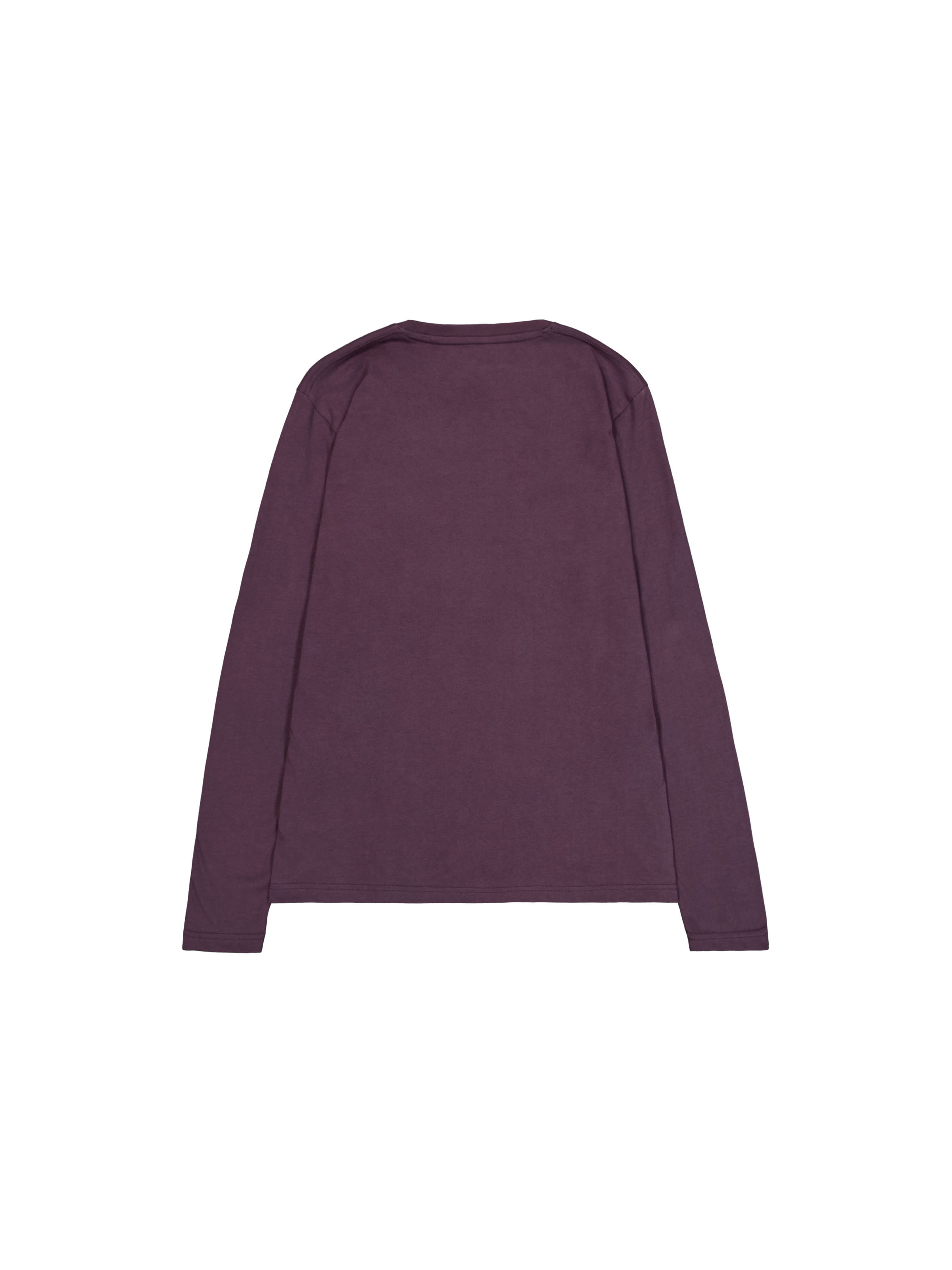 Basic Big Logo Longsleeve Plum 100510_719_1_flatlay_00002_97067