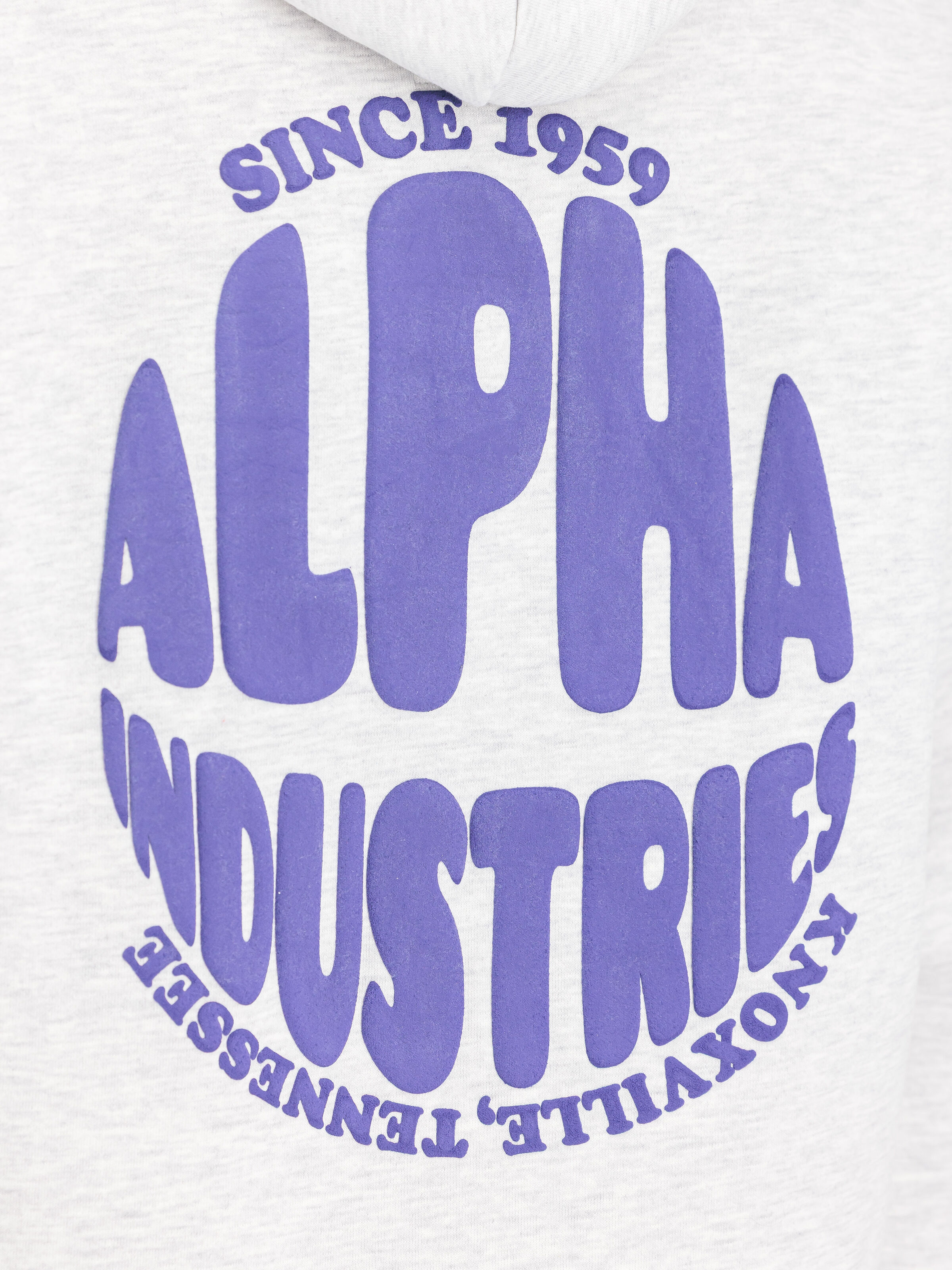 Logo Backprint Hoodie Women pastel grey melange 156041_752_3_detail_00002_154611