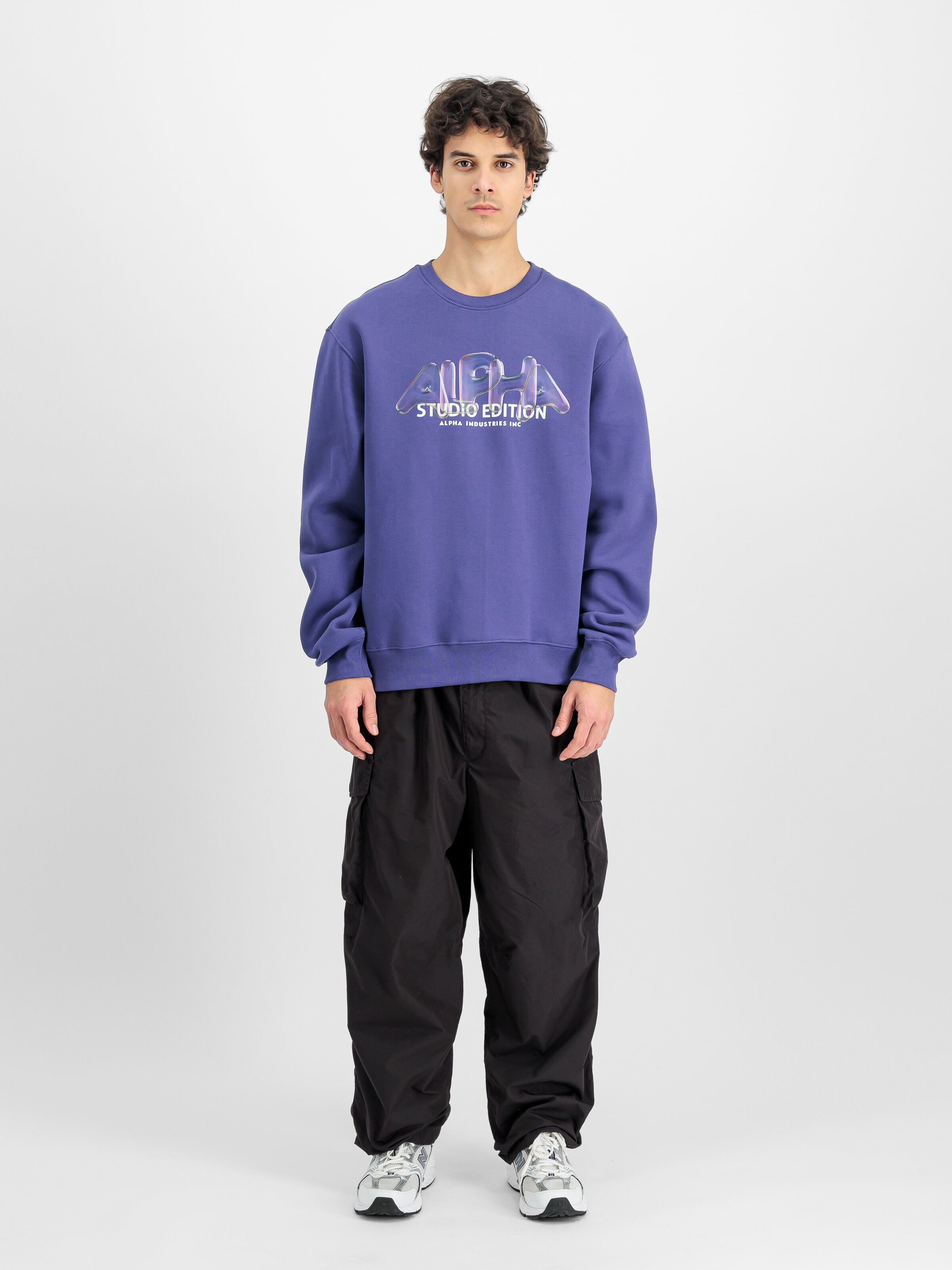 Studio Edition Vibe Sweatshirt night purple 156303_735_2_model_00001_139779