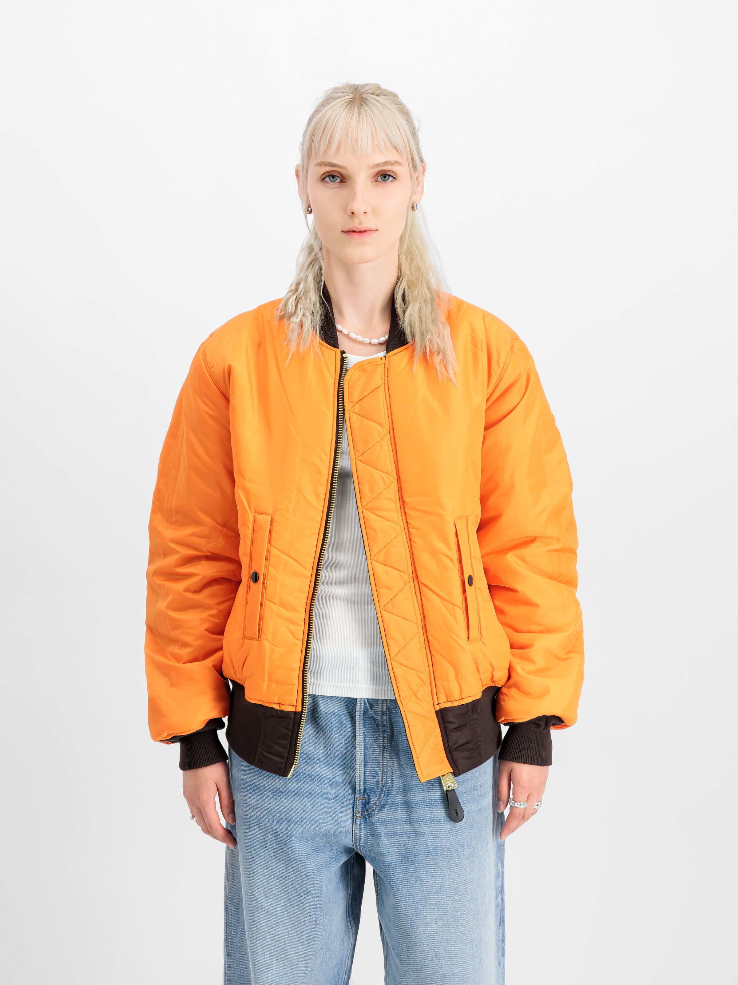 MA-1 Heritage Bomber Jacket hunter brown 100101_696_3_detail_00001_101957
