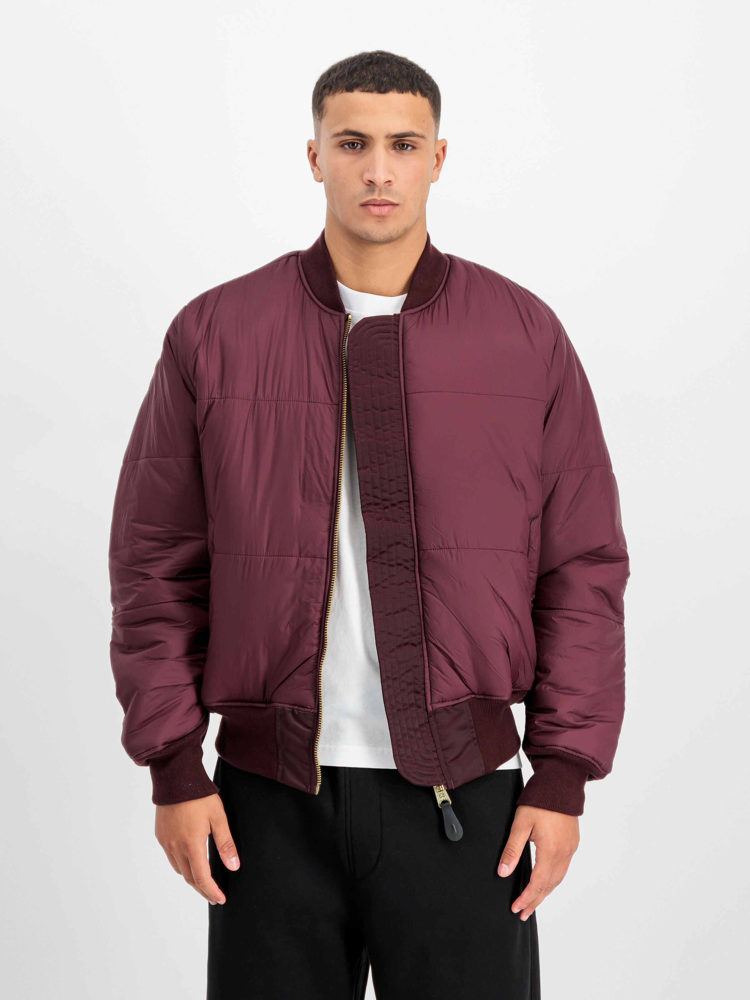 MA-1 Base Flight Bomber Jacket dark cherry 756111_608_3_detail_00001_195514