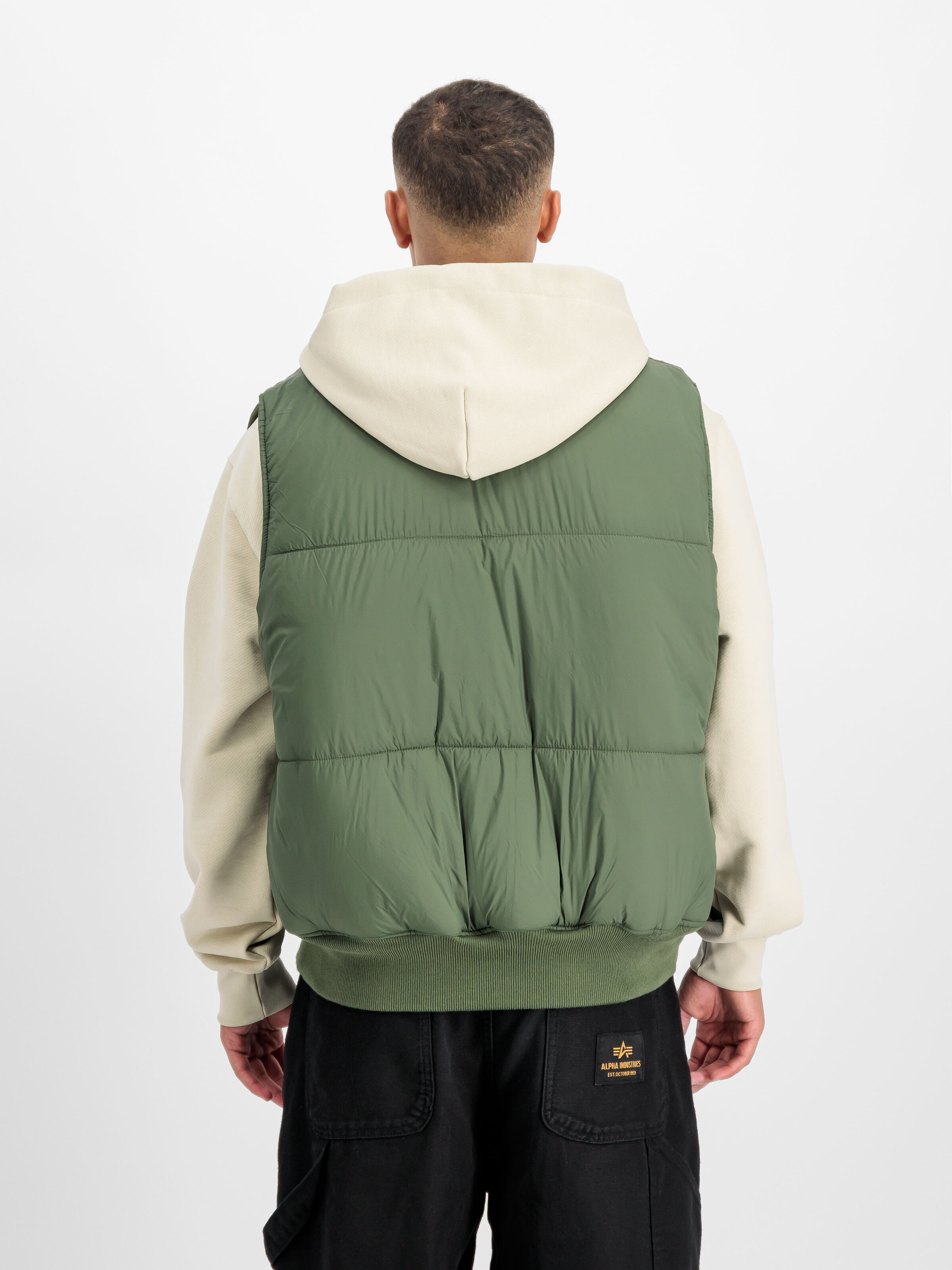 AMERI×ALPHA MA1 VEST MA-1 Base Vest | Alpha Industries