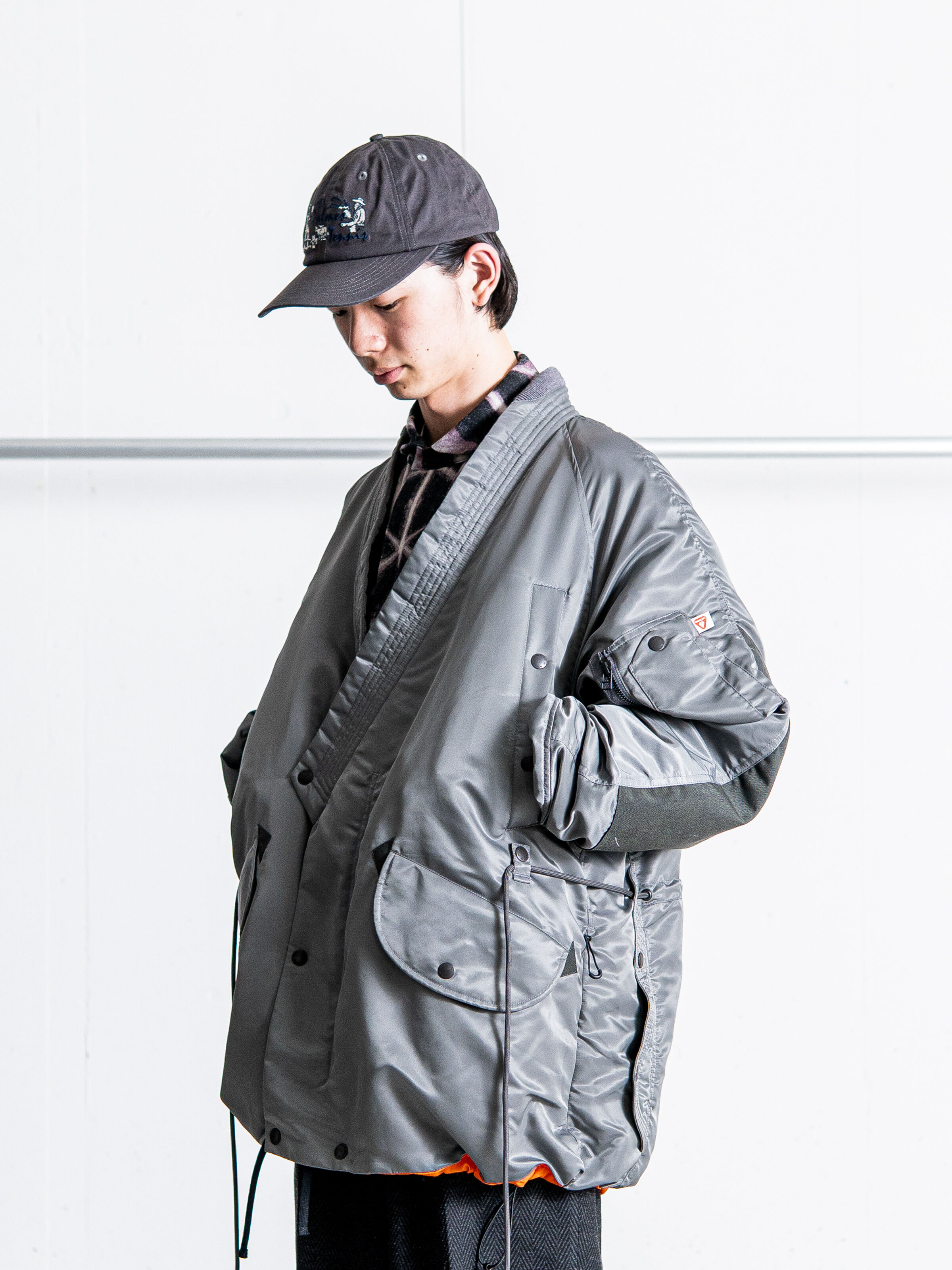 ALPHA x NORBIT N-3B Samue Jacket vintage grey 258133_684_2_model_00002_208757