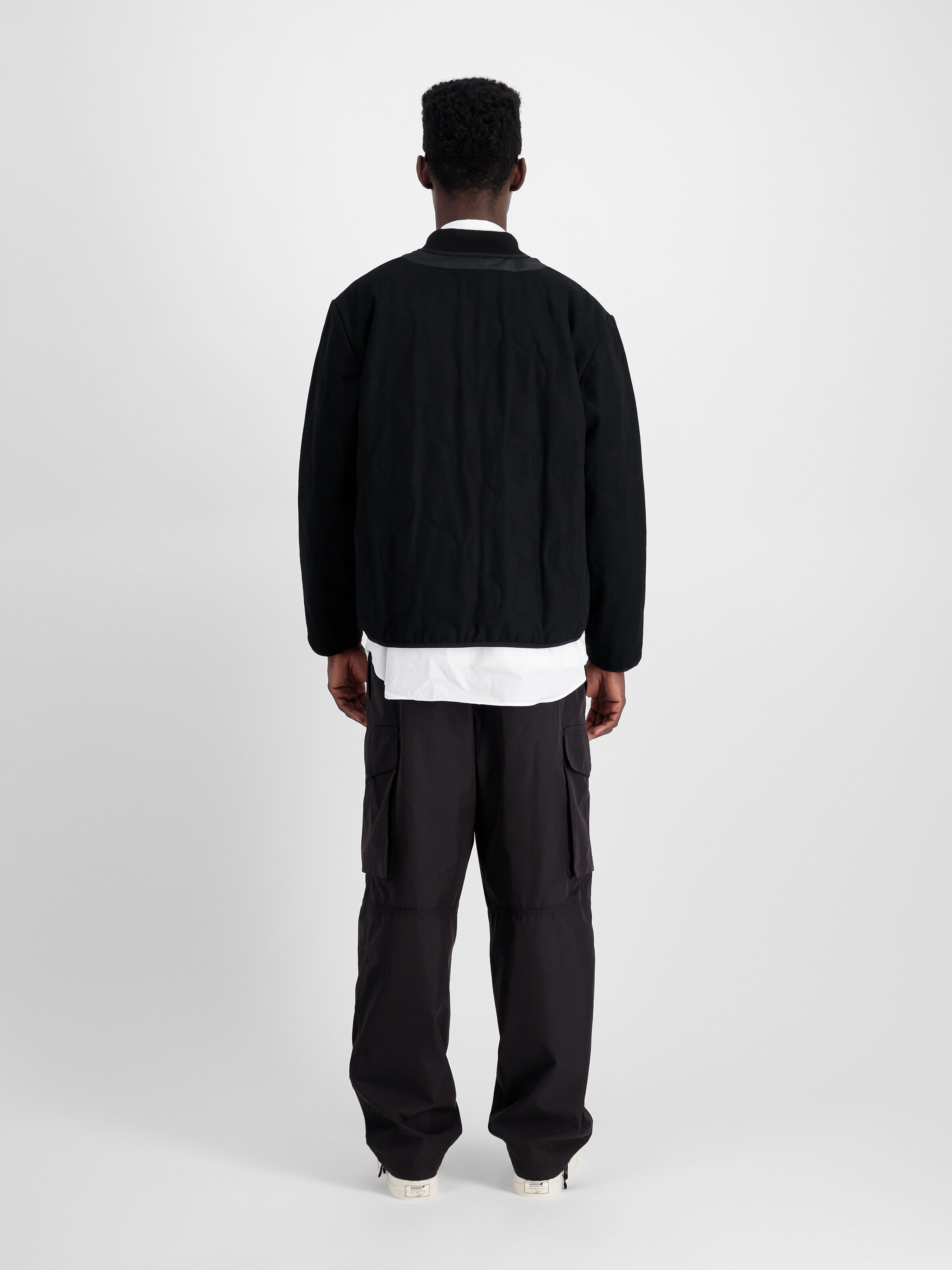 Quilted Liner Wool Outdoor Jacket black 148113_03_2_model_00002_99065
