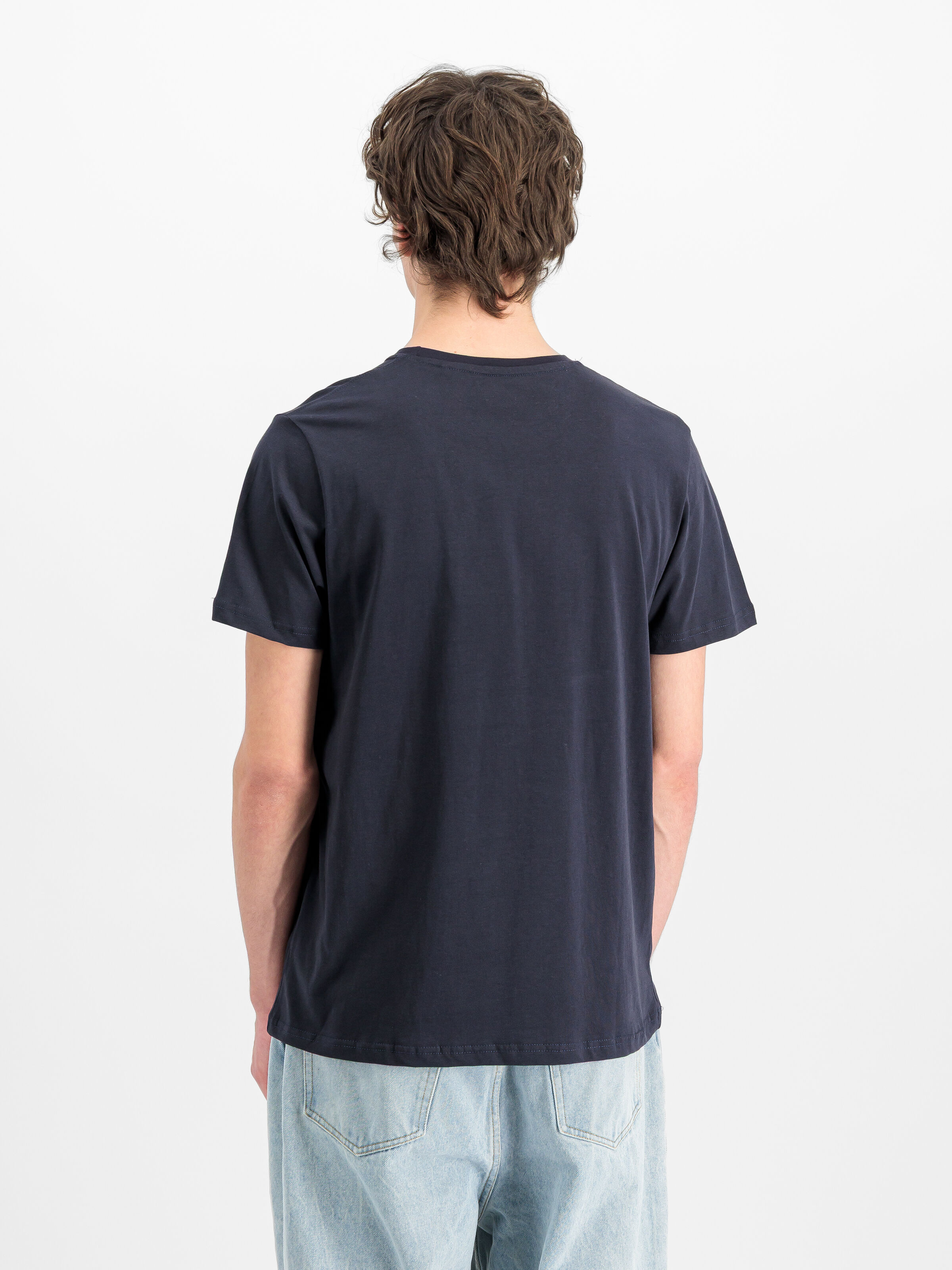 Basic Mid Logo T-Shirt rep.blue 118533_07_2_model_00003_216519