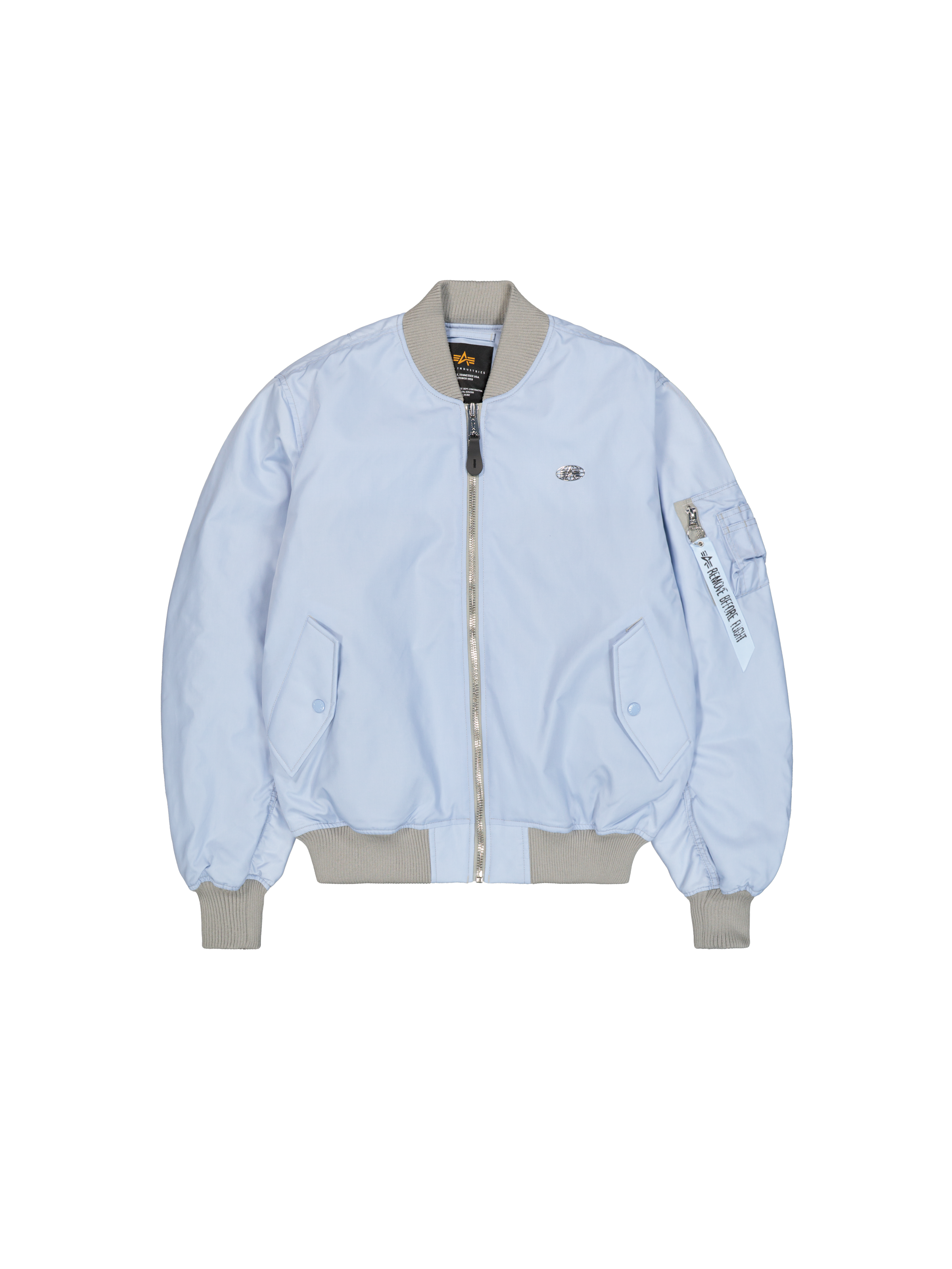 World Logo MA-1 Bomber Jacket artic blue 266102_40_1_flatlay_00001_218795.png