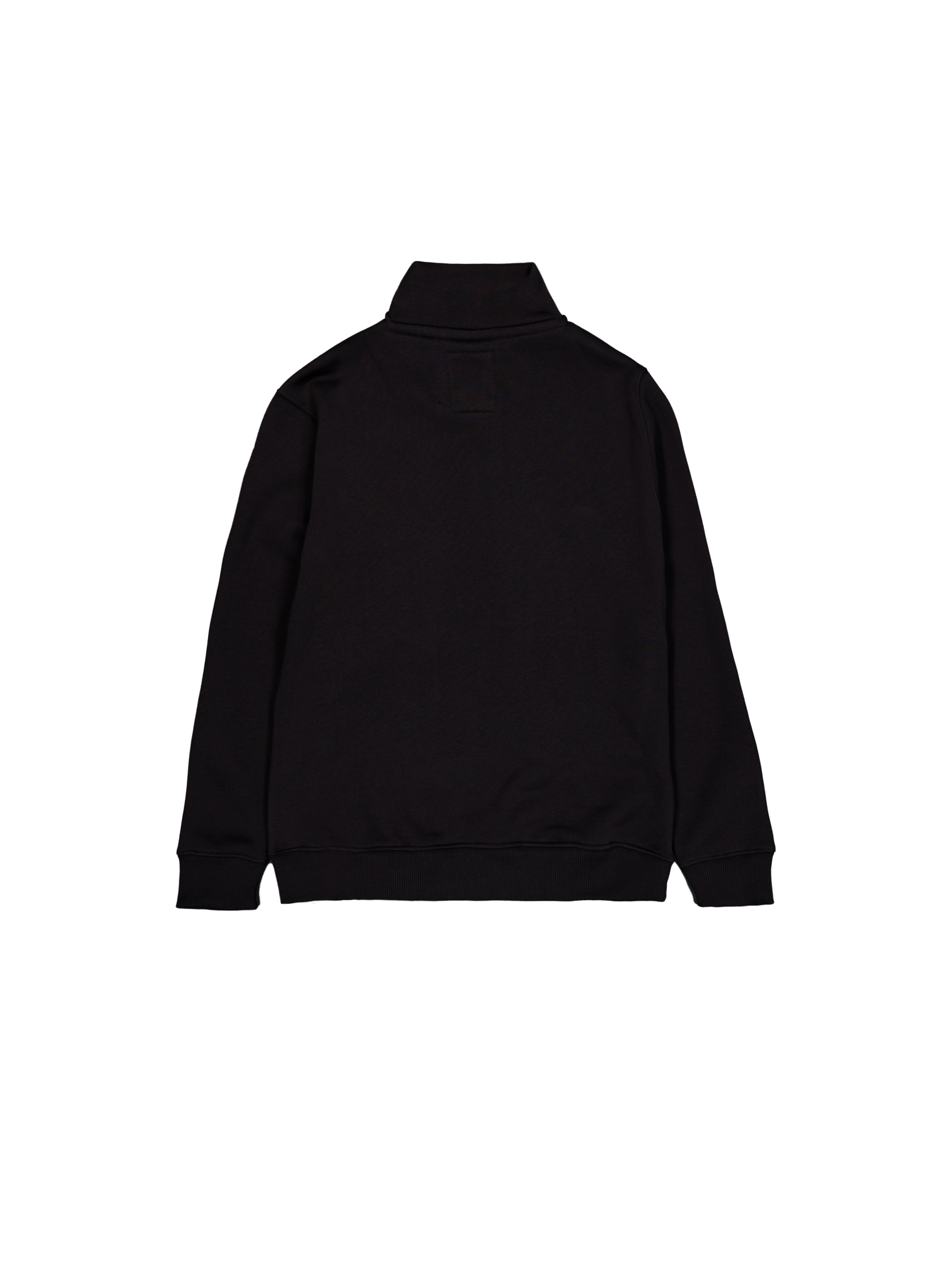 Half Zip Small Logo Sweatshirt black 108308_03_1_flatlay_00002_102636