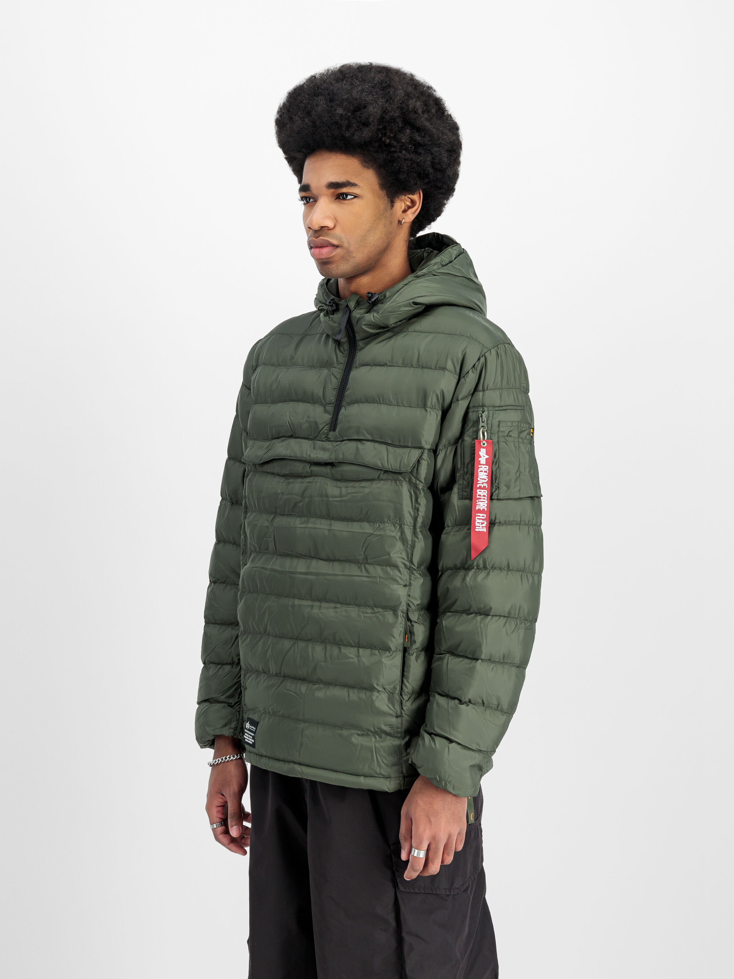 Puffer Anorak dark olive 138115_142_2_model_00003_130959