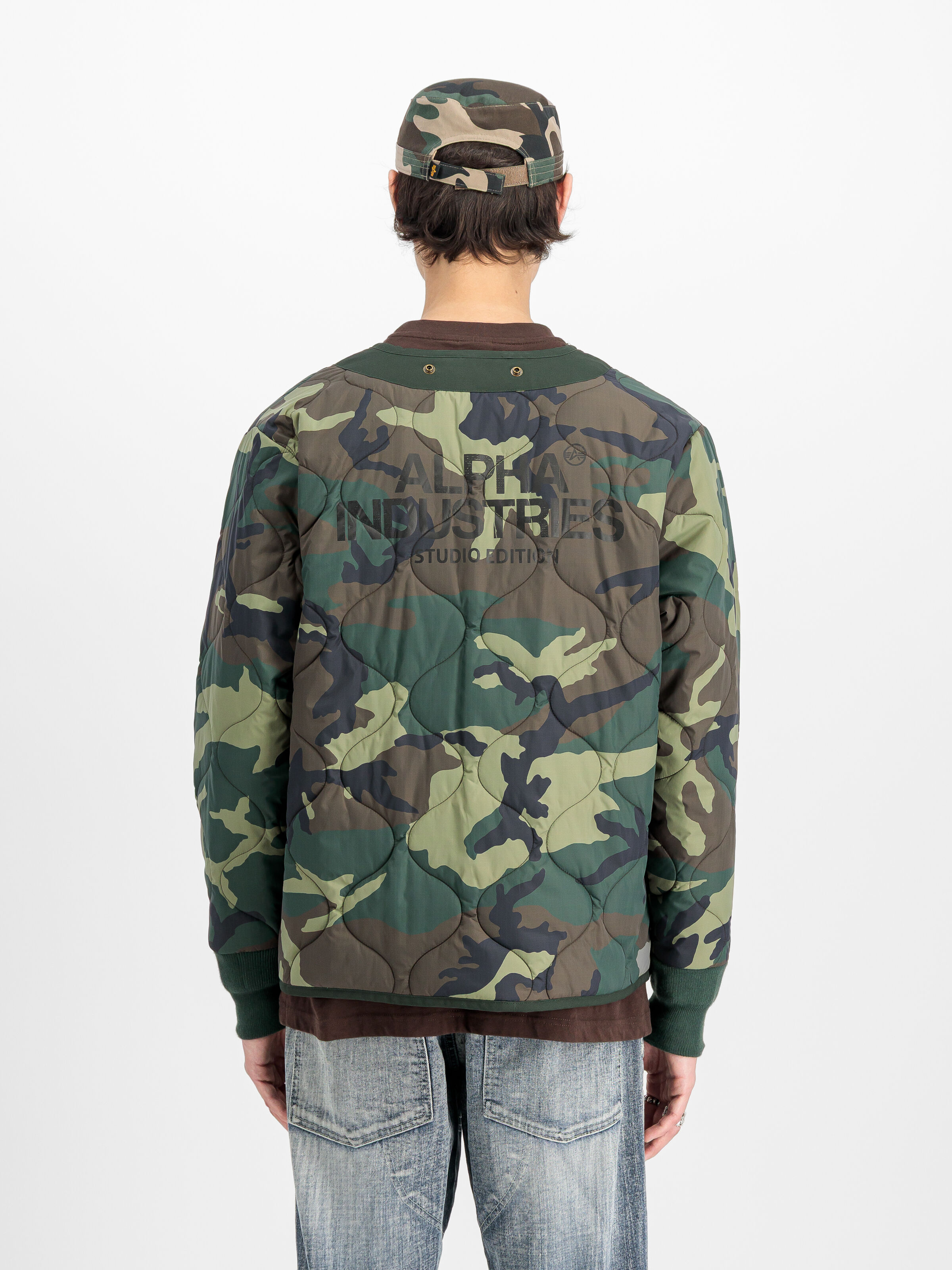 Studio M-51 Fishtail Backprint (2in1) Field Jacket mud olive 258112_443_3_detail_00002_173342