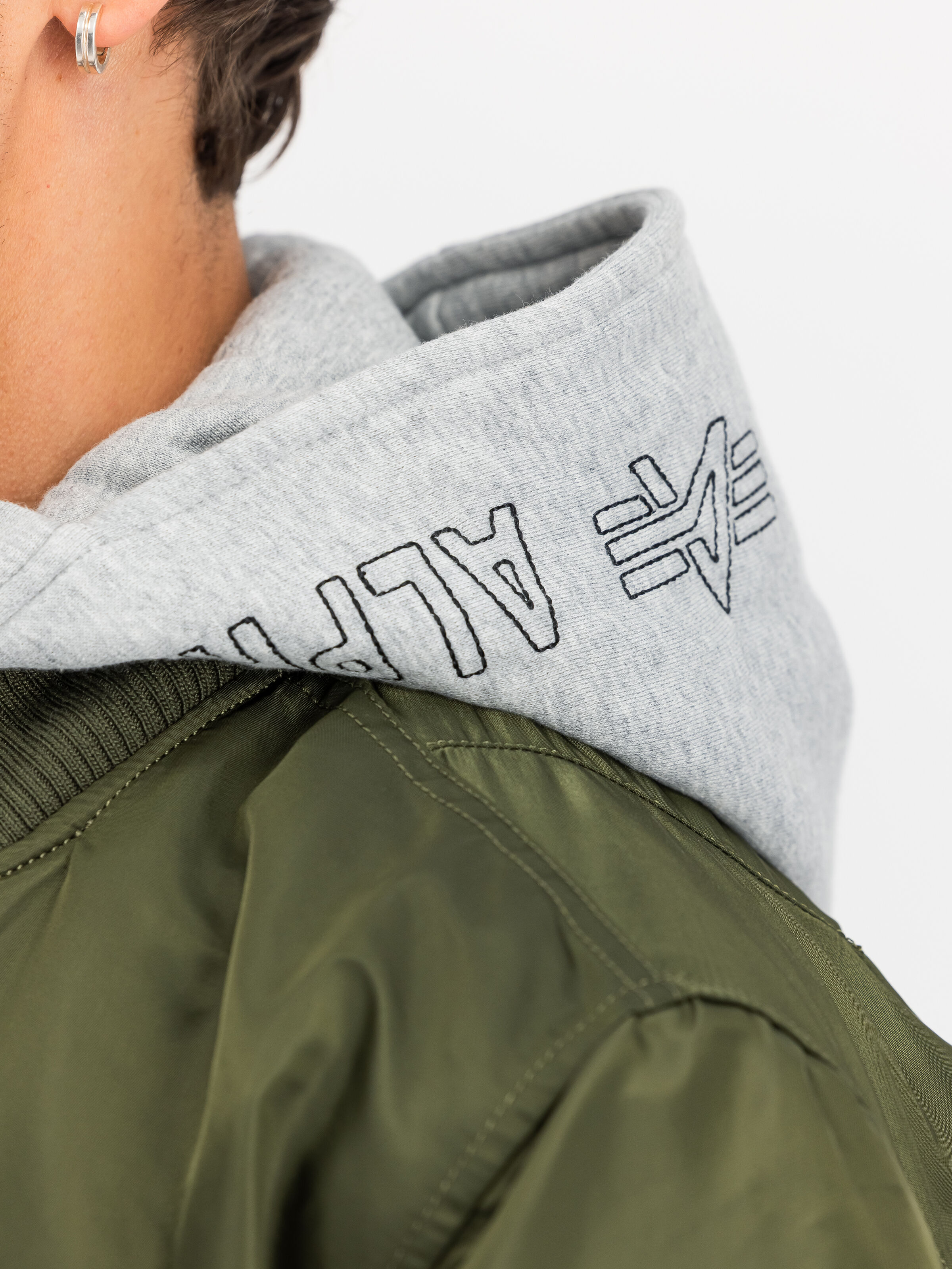 MA-1 D-Tec Hood Bomber Jacket | Alpha Industries
