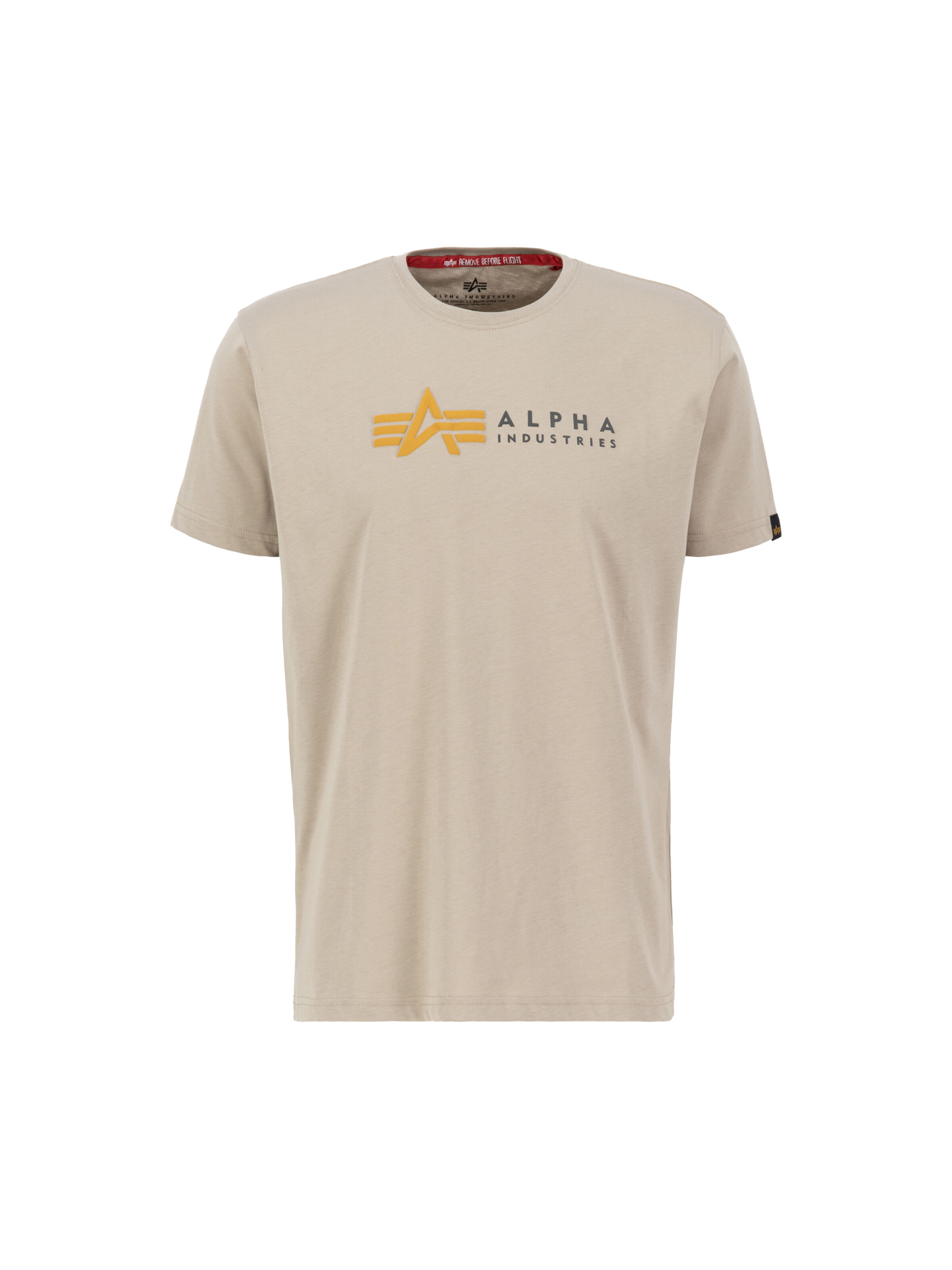 Alpha Label Puff Print T-Shirt
