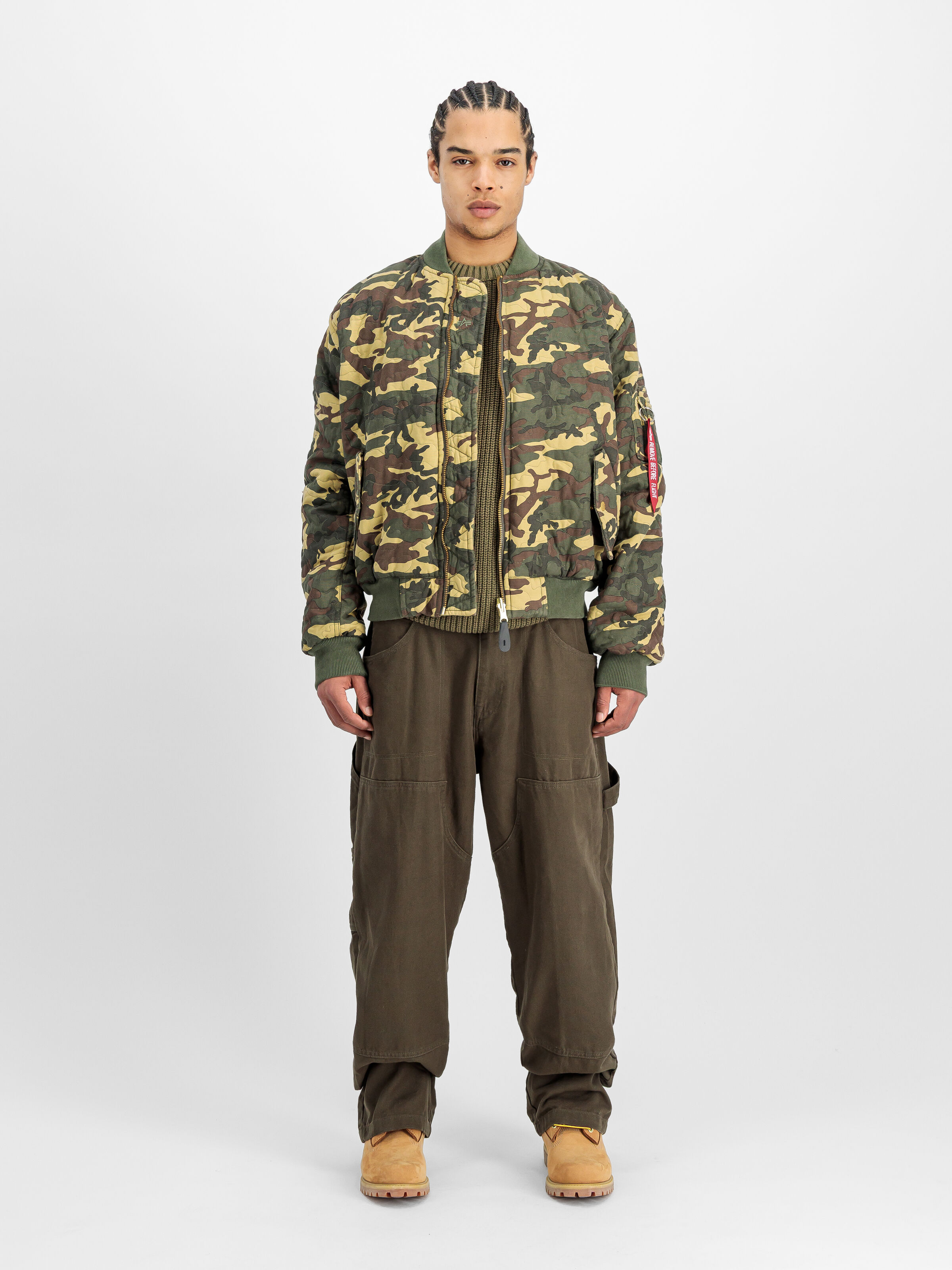 MA-1 Quilted Camouflage Bomber Jacket woodl.-camo 258110_12_2_model_00001_162388