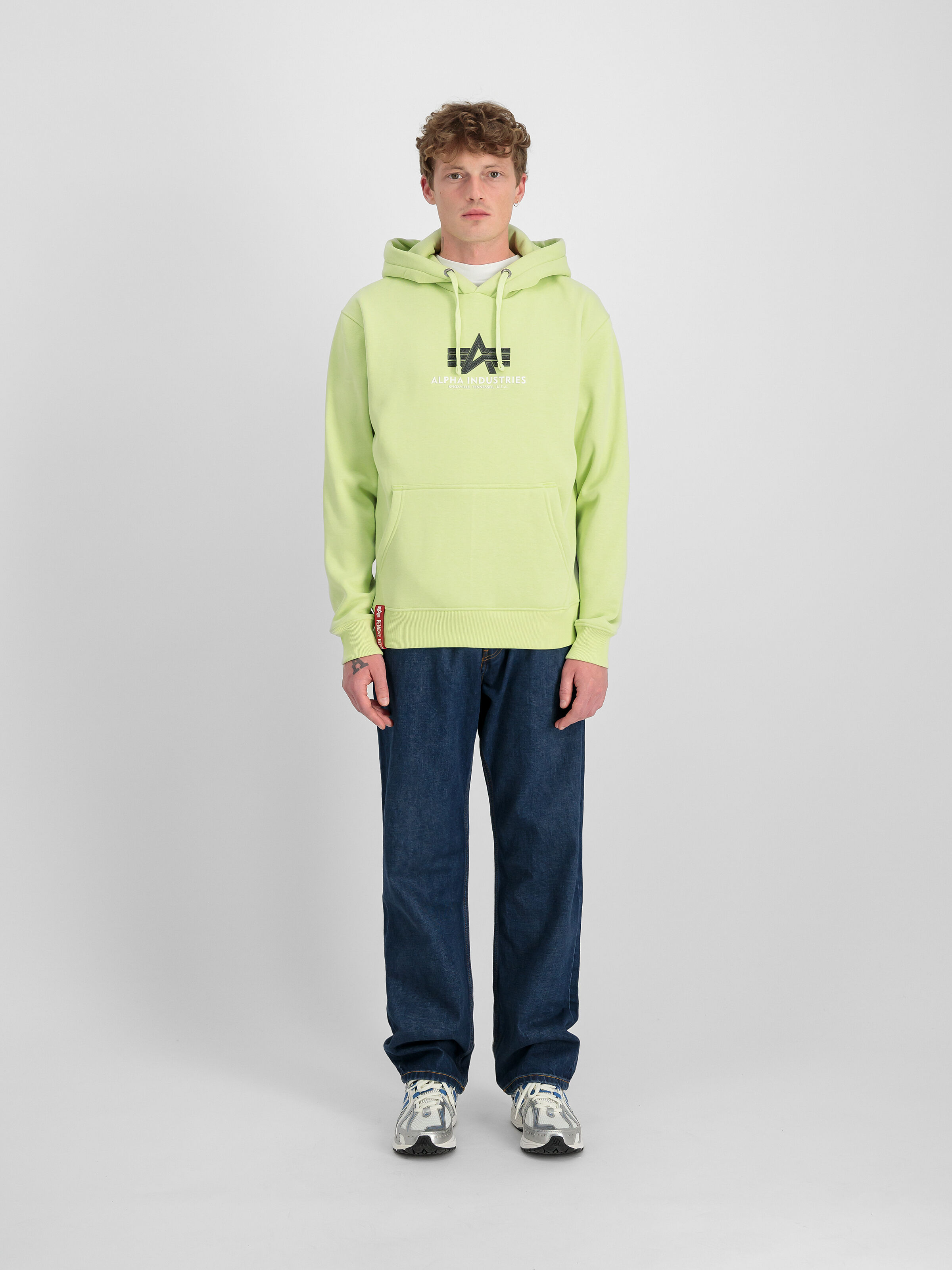 Basic Big Logo Rubber Hoodie Arctic Lime 178312RB_722_2_model_00001_129331