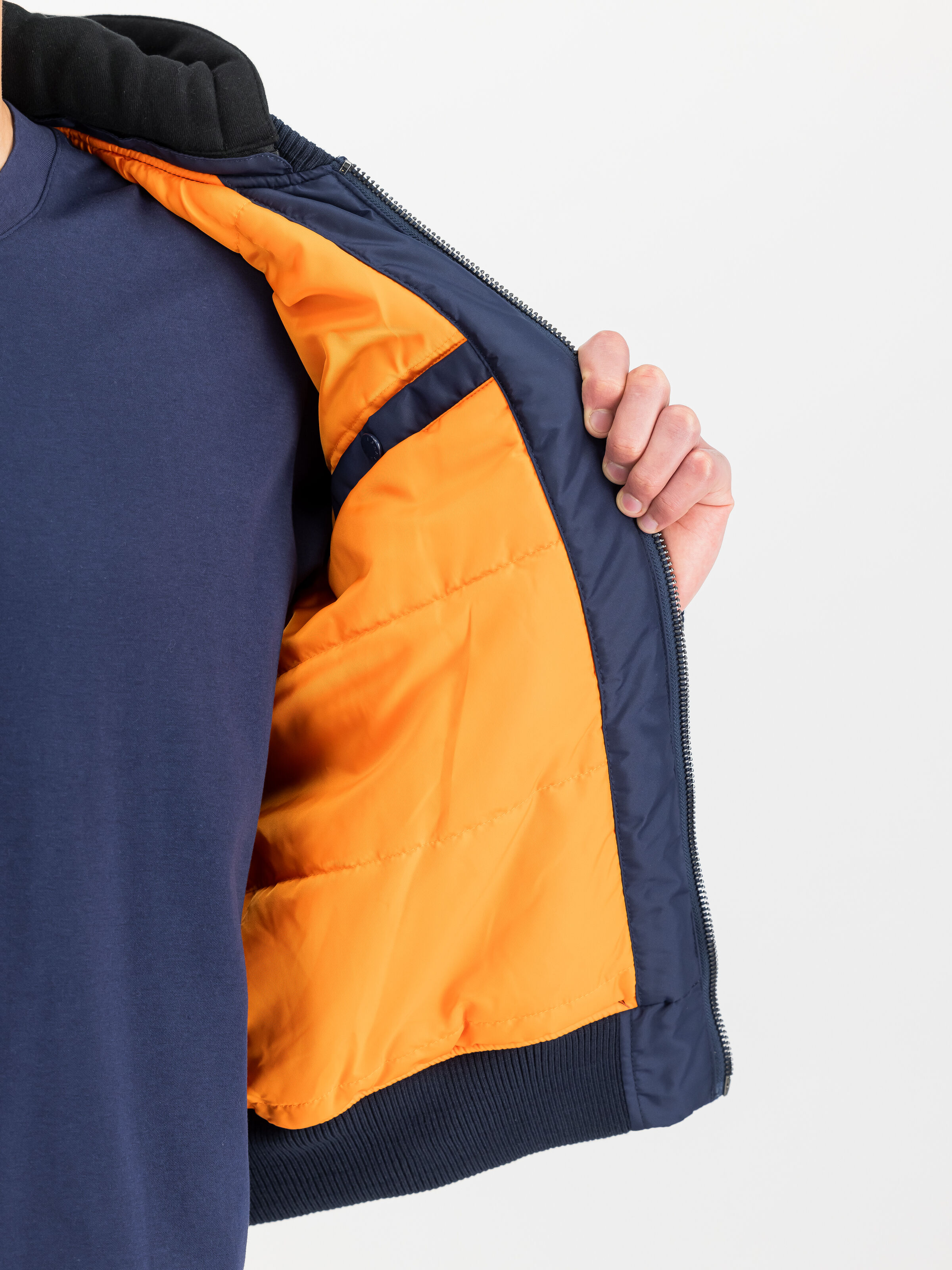 MA-1 TT Hood Two Tone Cold Weather Bomber Jacket ultra navy 258100_697_3_detail_00002_161976