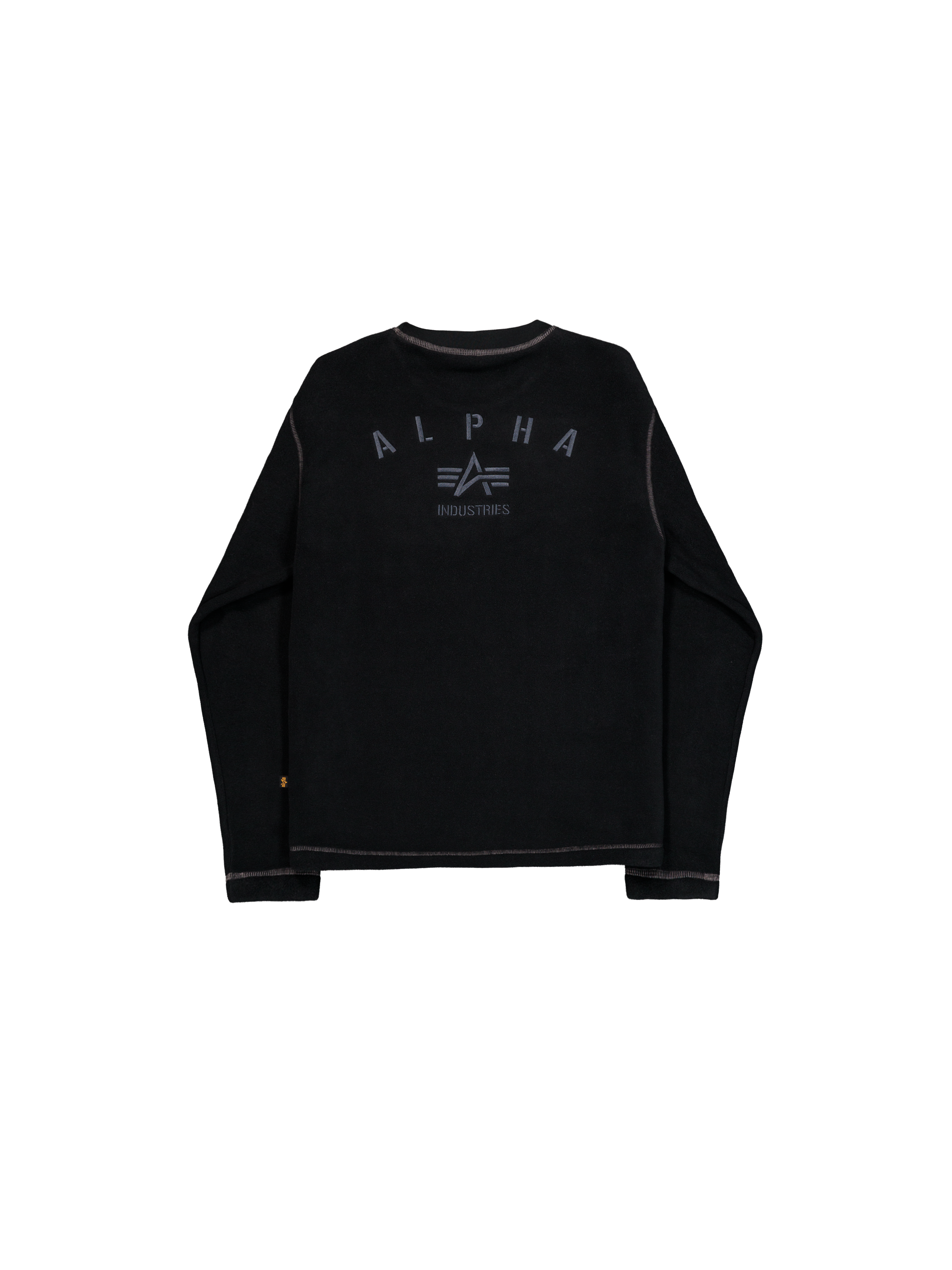 Polar Fleece Longsleeve black 268580_03_1_flatlay_00002_203103