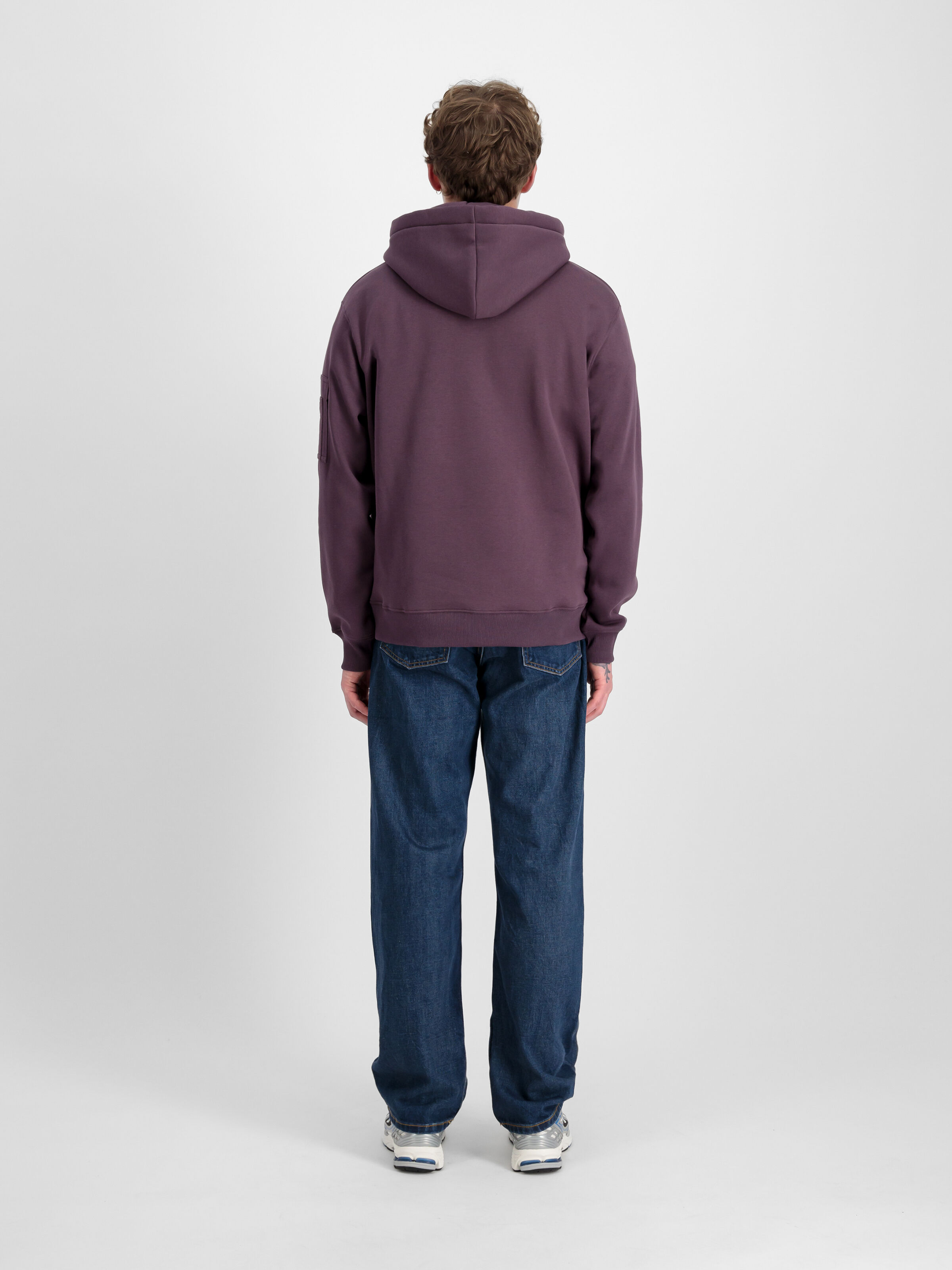Alpha Label Hoodie Plum 118331_719_2_model_00002_129527