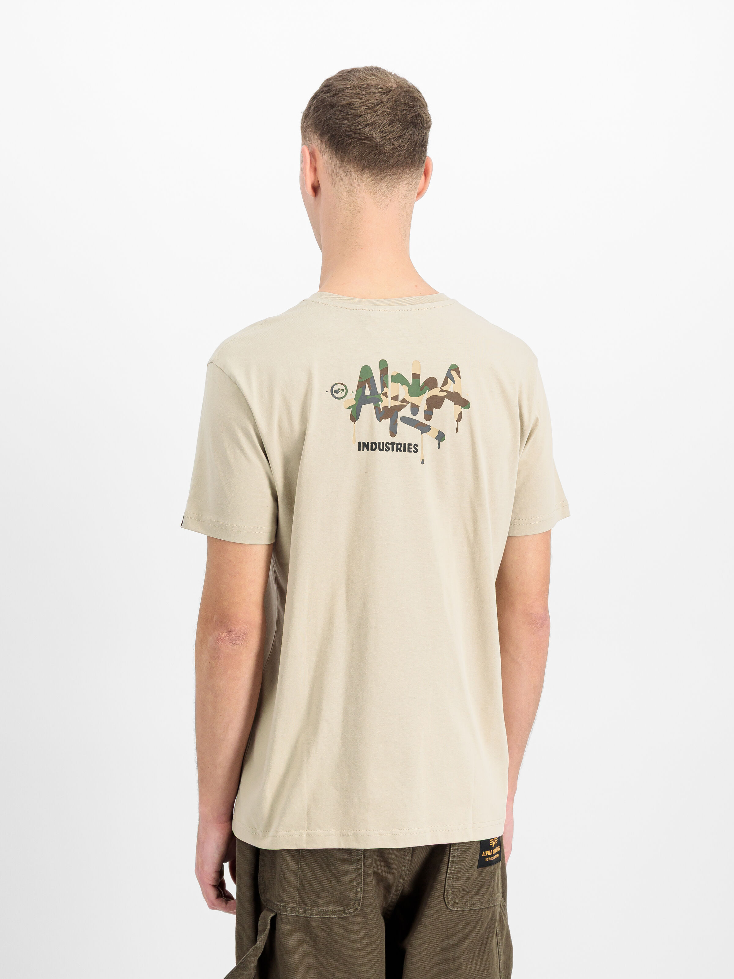 Alpha Signature Camo T-Shirt organic beige 266554C_627_2_model_00003_220516