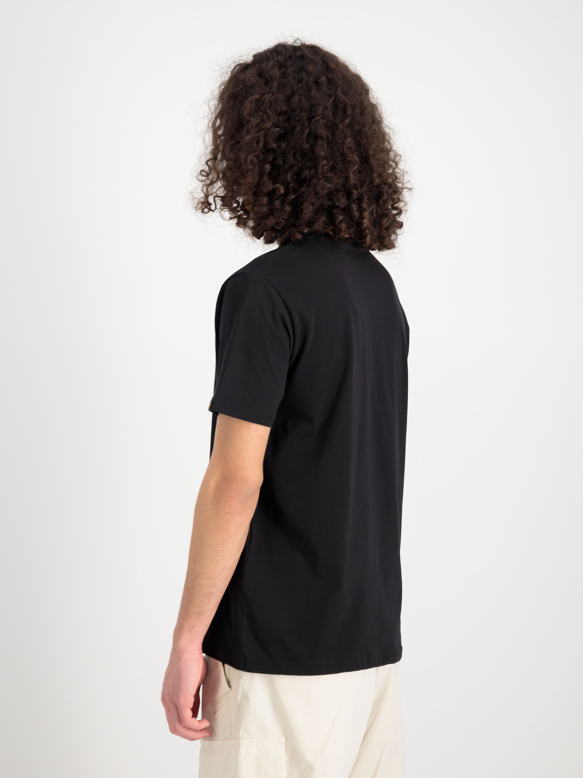 Alpha Puff Print T-Shirt black 146509_03_2_model_00004_118696