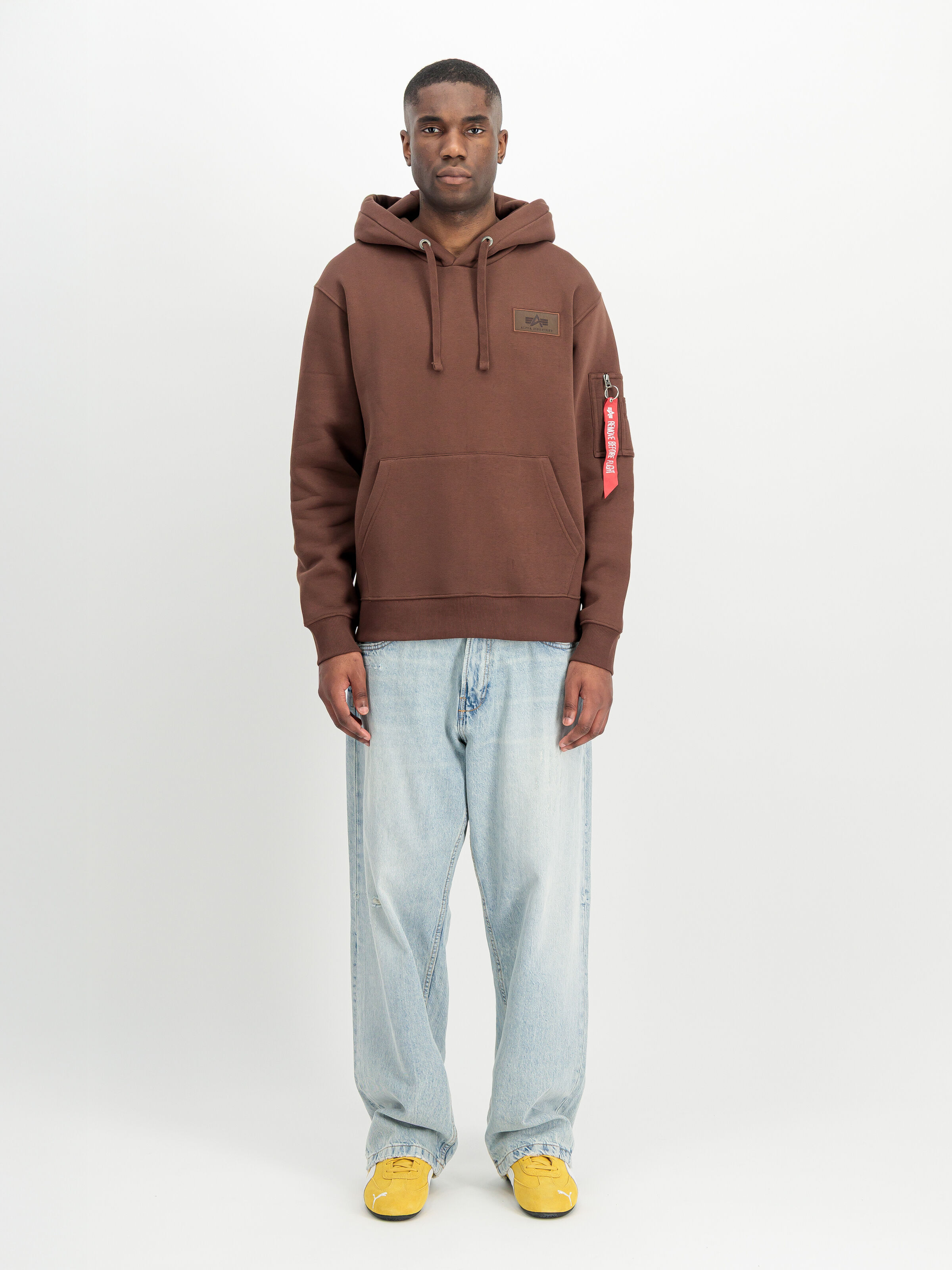 Backprint Hoodie powder brown 178318_204_2_model_00001_226696