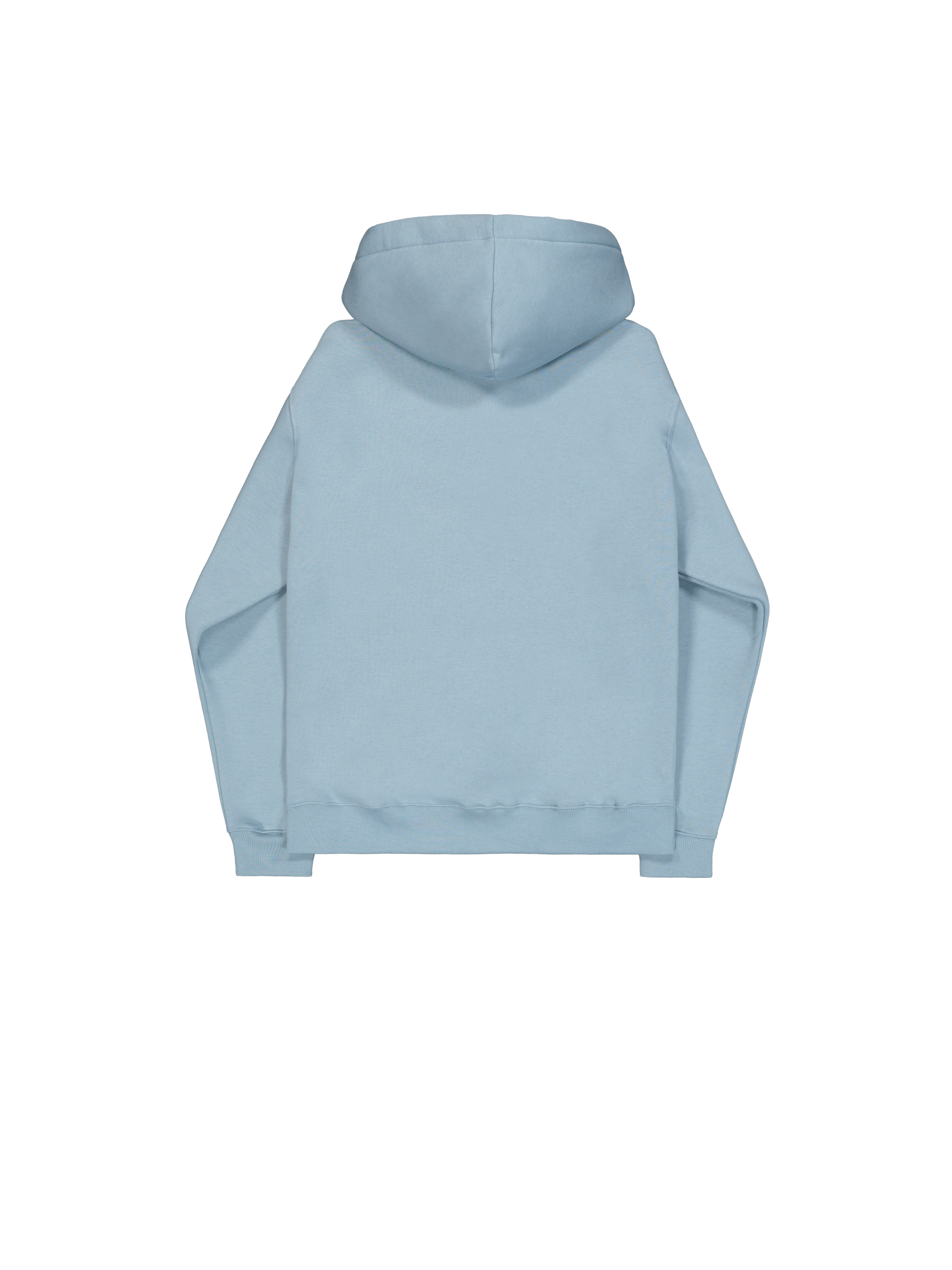 Basic Small Logo Hoodie greyblue 196318_134_1_flatlay_00002_185880