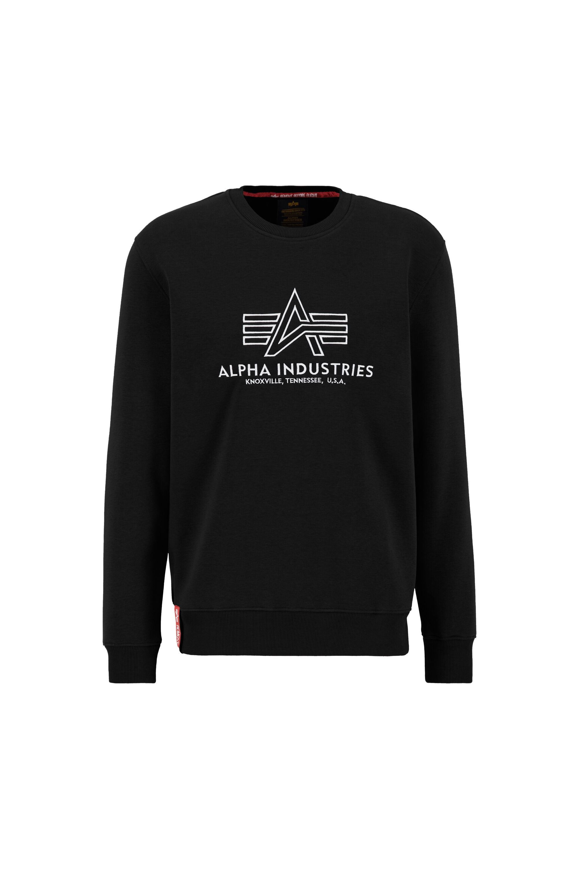 Basic Embroidery Sweatshirt black/white 118302_95_001_124331.jpg