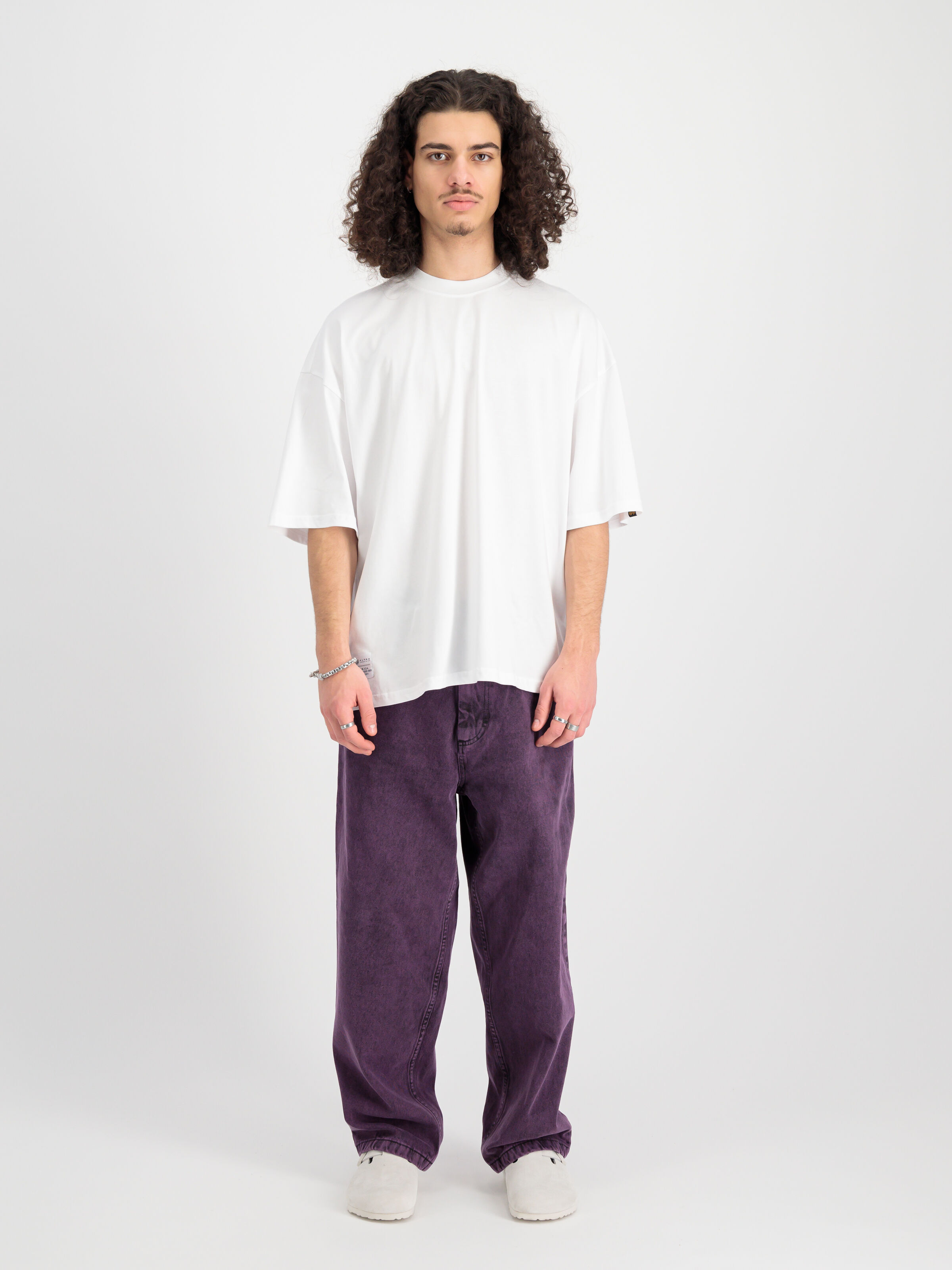 Logo Code Backprint T-Shirt white 146507_09_2_model_00001_99640
