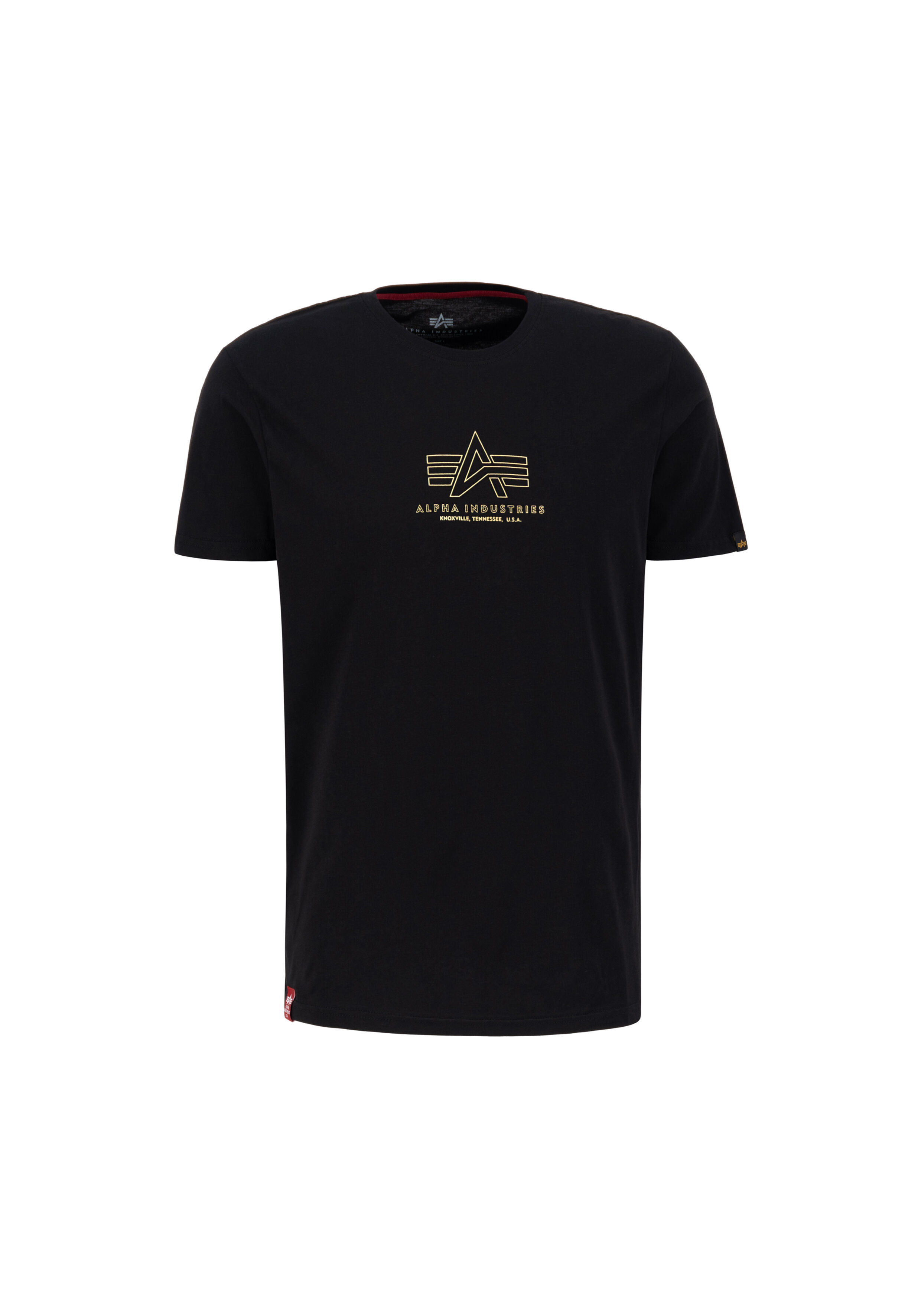 Basic Mid Logo Foil Print T-Shirt black 106502_03_001_121911.jpg