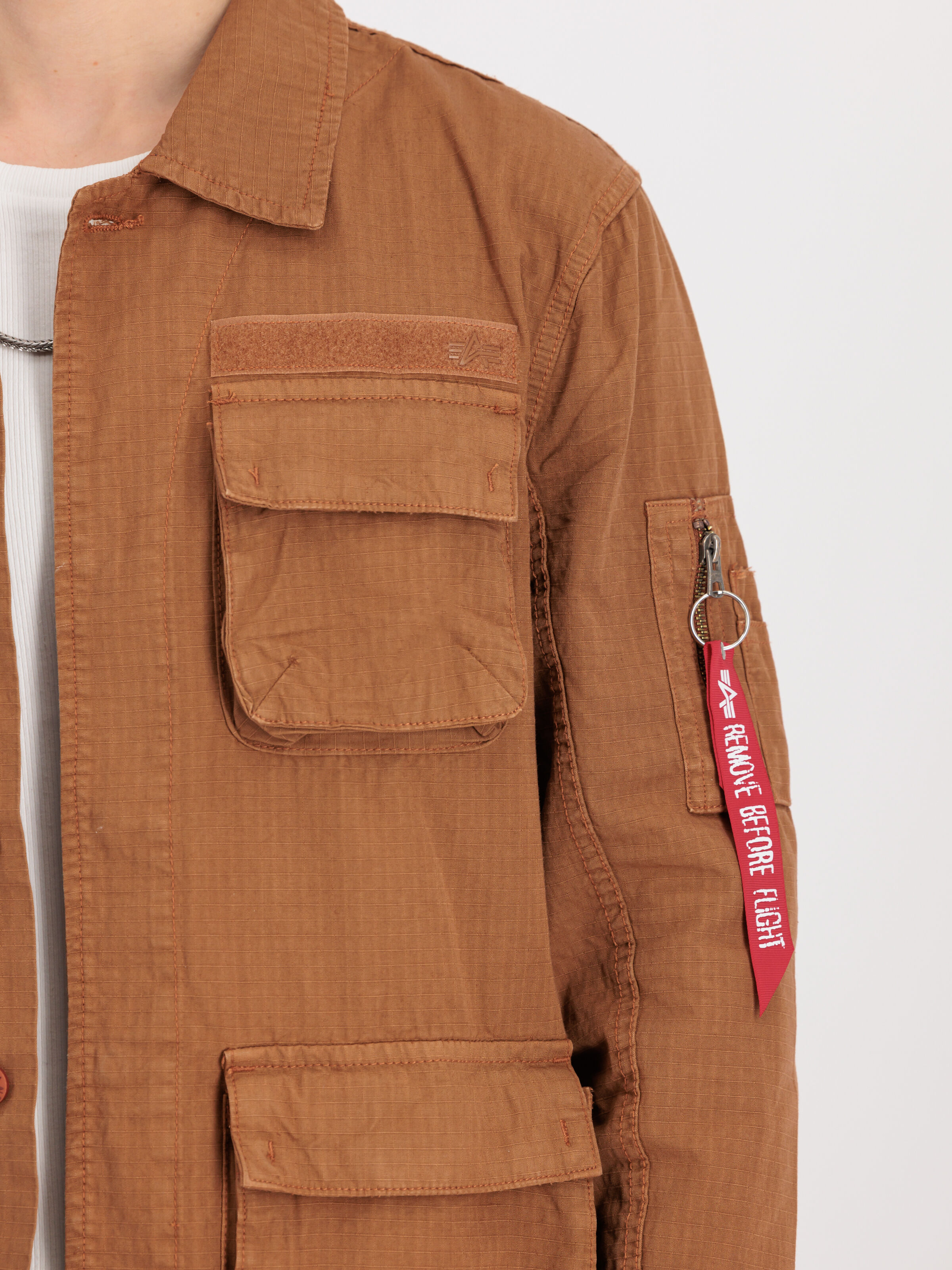 Ripstop Cargo Overshirt hazel brown 136123_709_3_detail_00001_123829