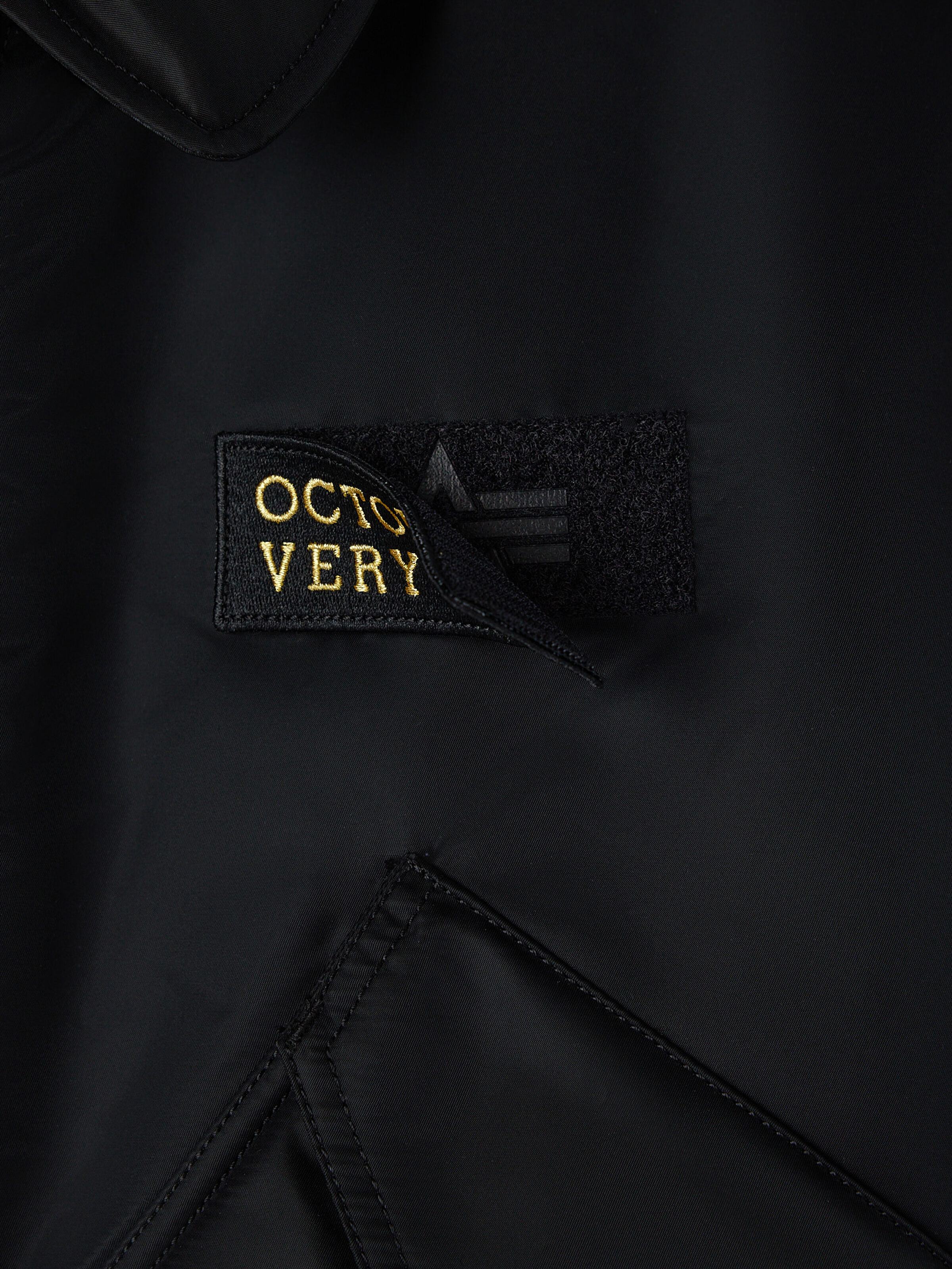 ALPHA x OVO CWU-45/P Bomber Jacket black 258001_03_3_detail_00003_195816