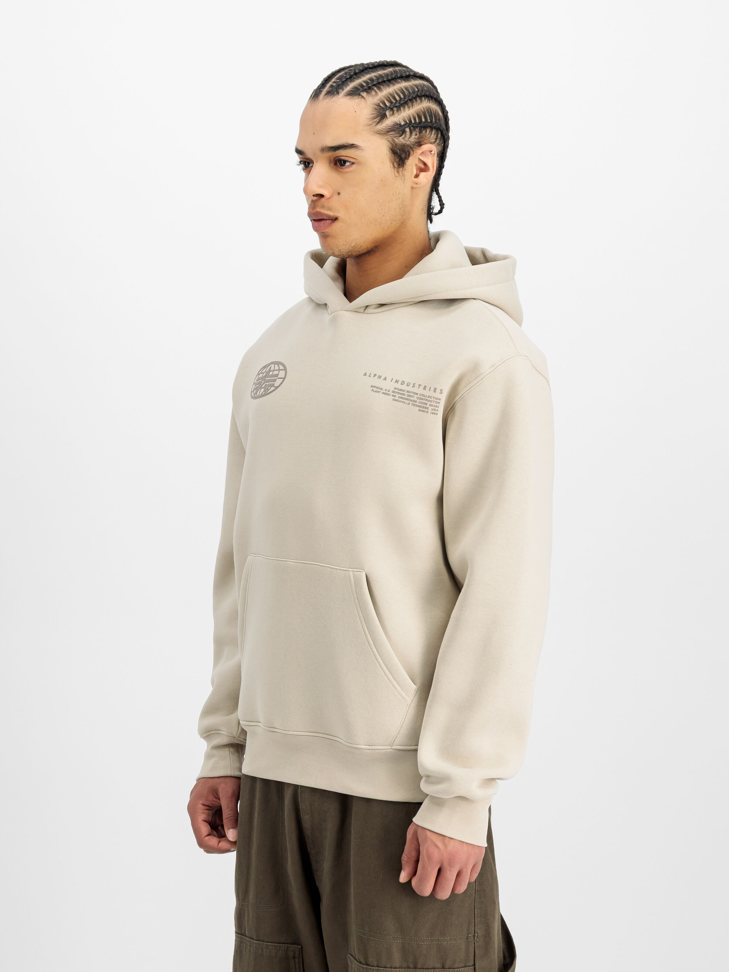 World Logo Backprint Hoodie organic beige 258337_627_2_model_00002_164898