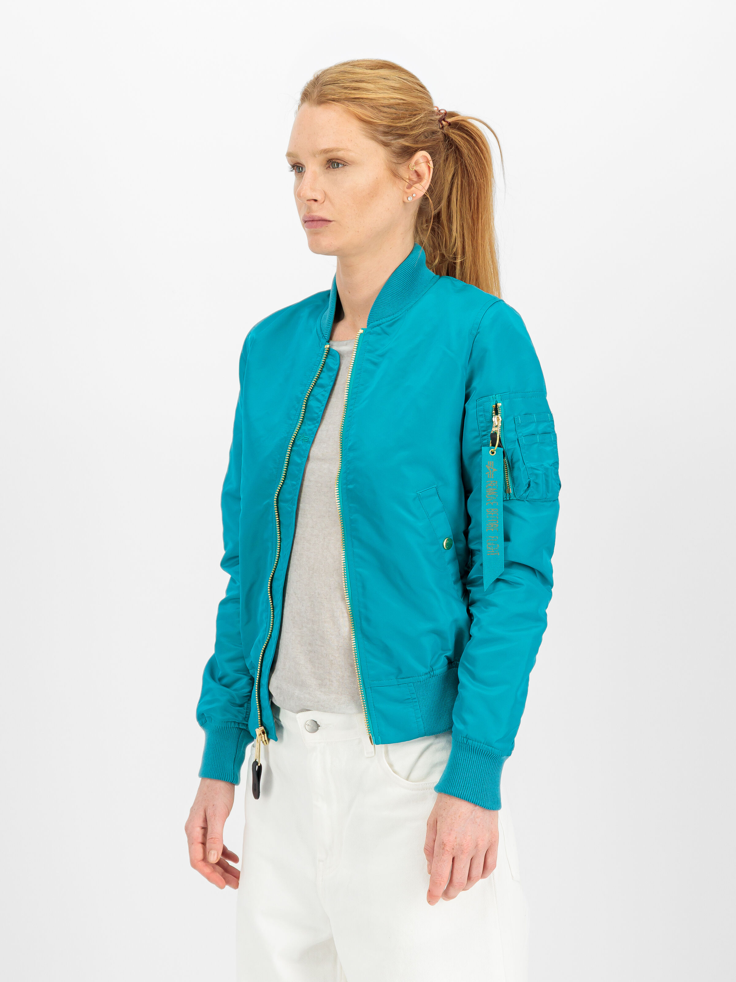 MA-1 VF Light Bomber Jacket Women blue lagoon 156001_576_2_model_00002_245862