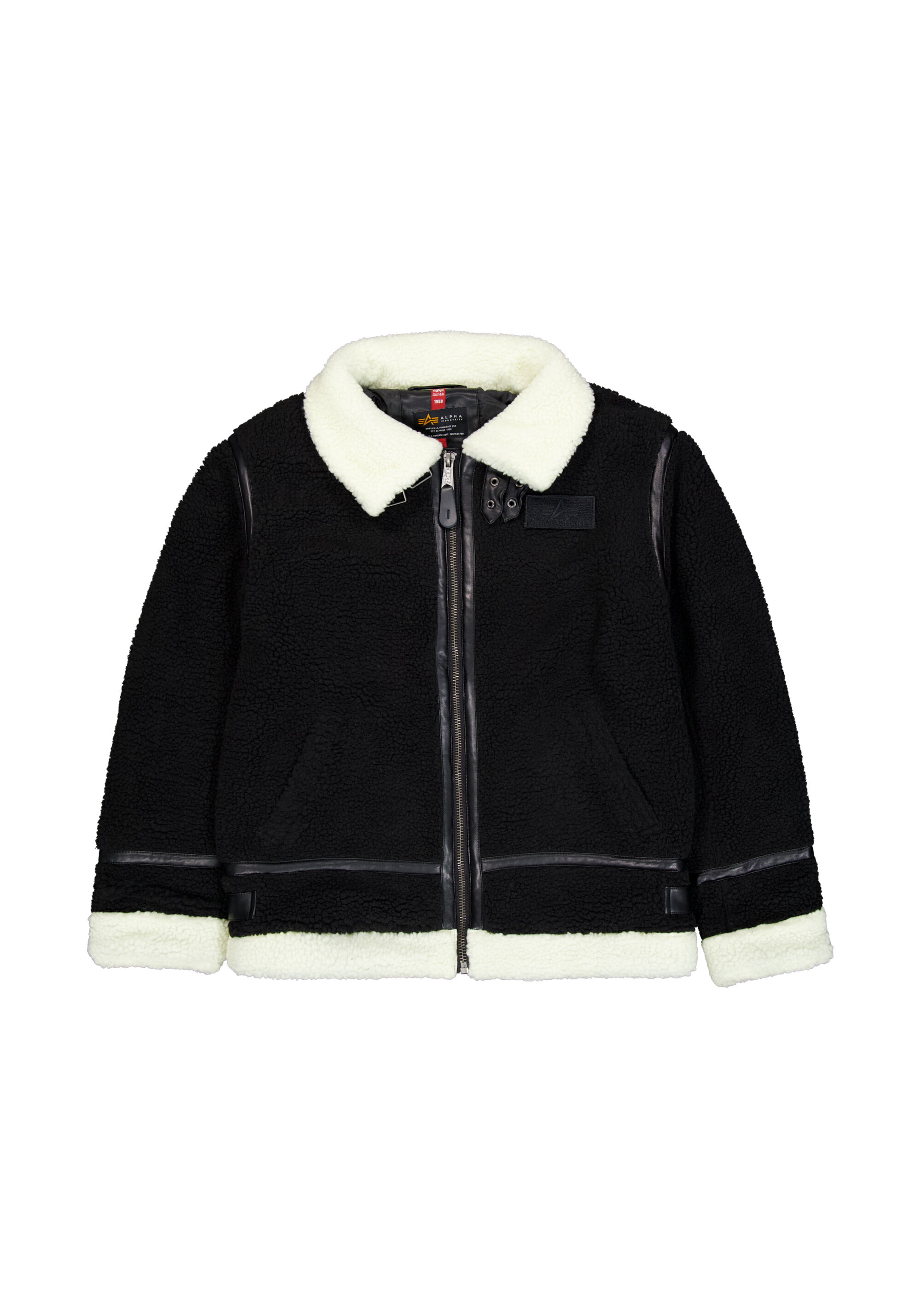 B-3 Teddy Bomber Jacket black/white