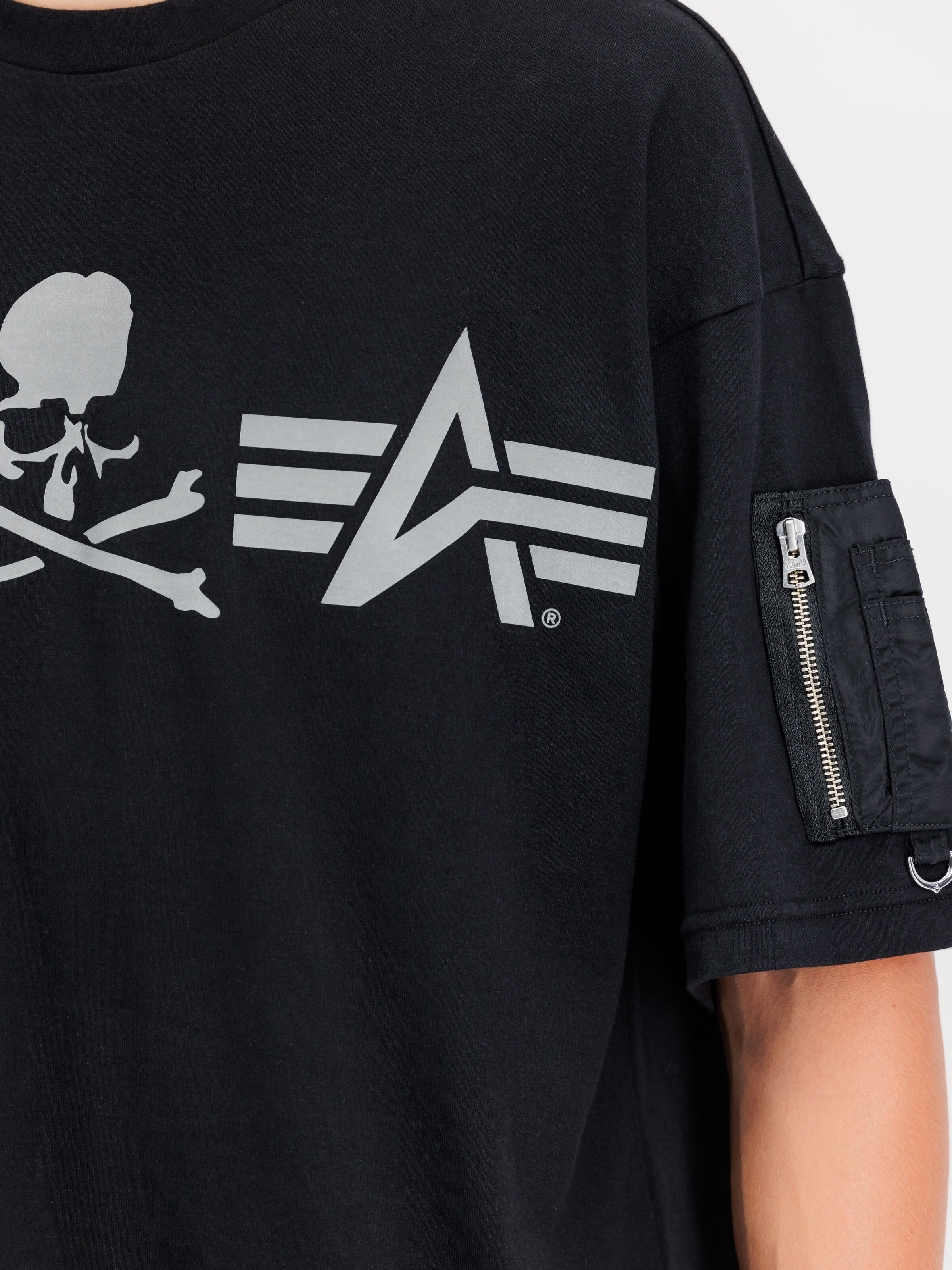 ALPHA X MASTERMIND S/S UTILITY T-Shirt black 148527_03_3_detail_00001_104094