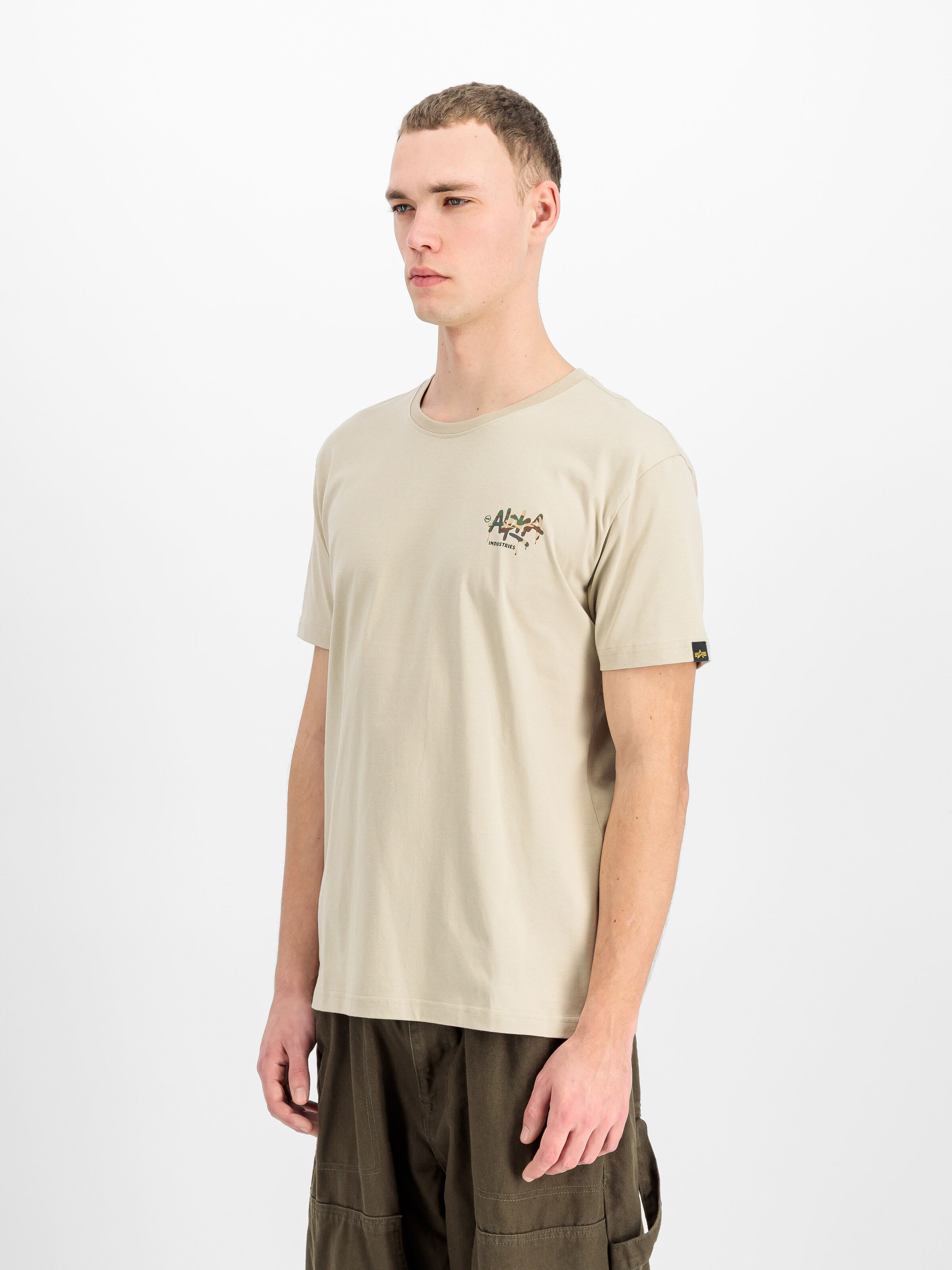 Alpha Signature Camo T-Shirt organic beige 266554C_627_2_model_00002_220515