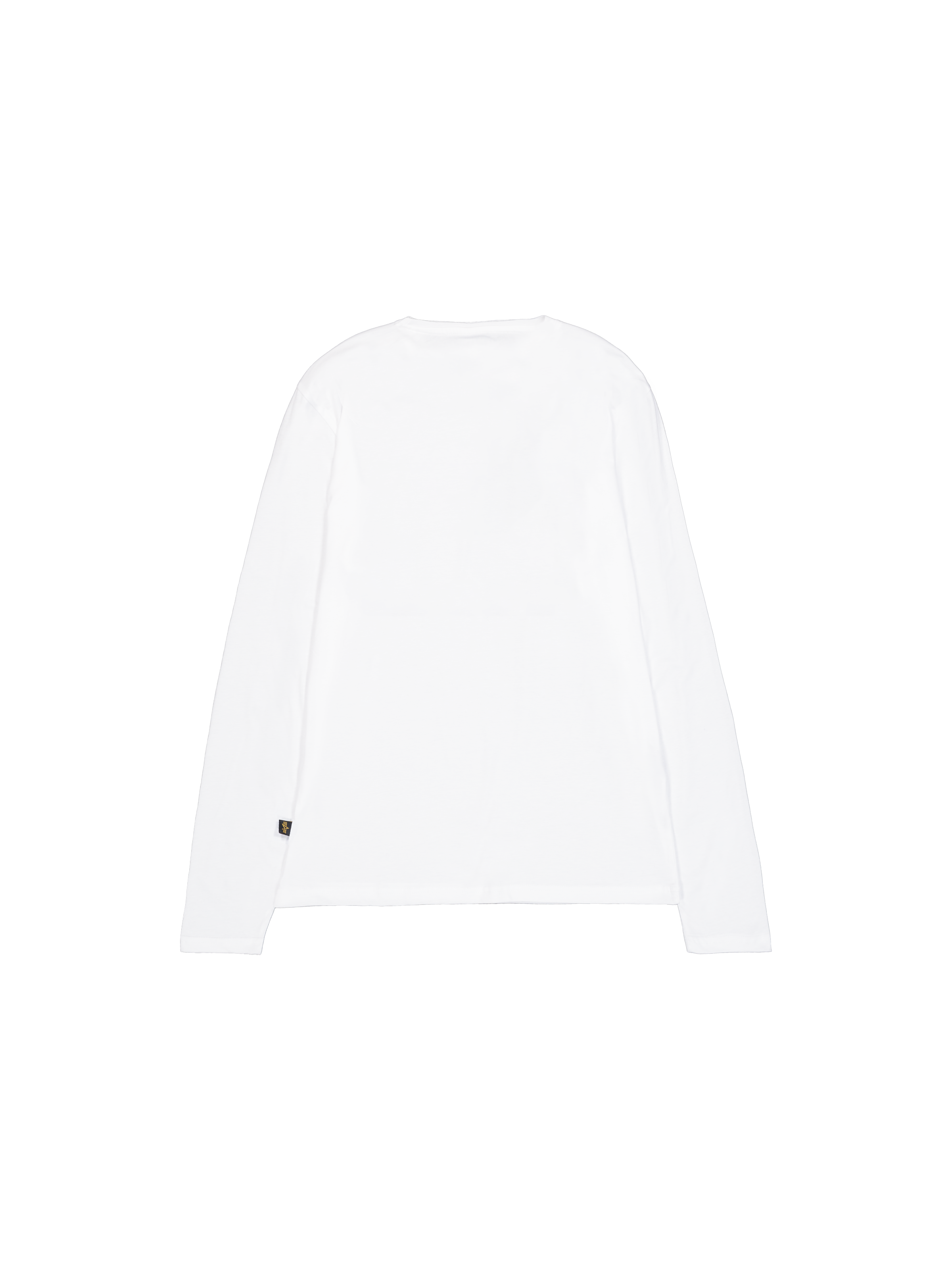 Basic Small Logo Longsleeve white 198517_09_1_flatlay_00002_122669