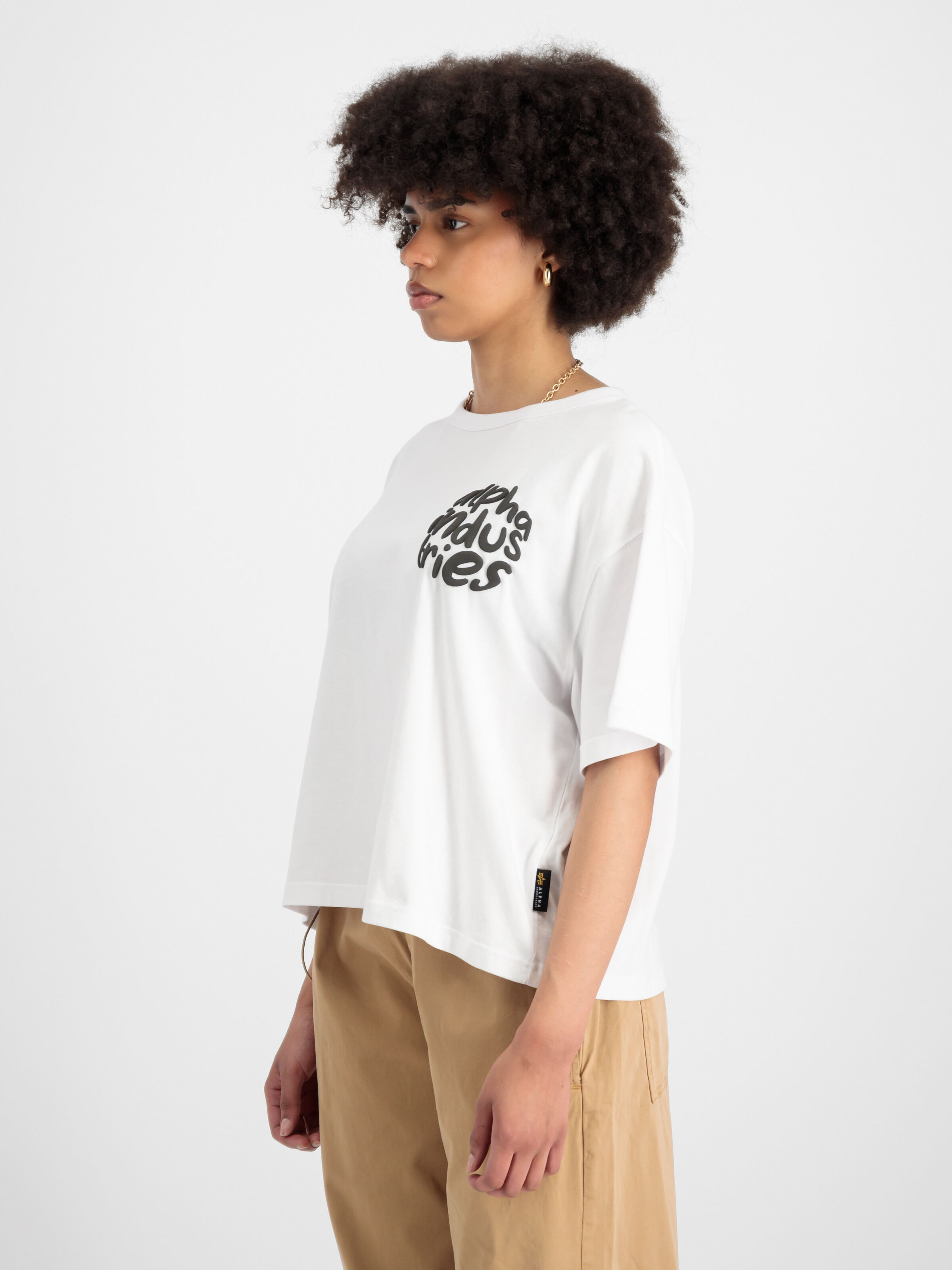 Logo T-Shirt Women white 148065_09_2_model_00003_99256