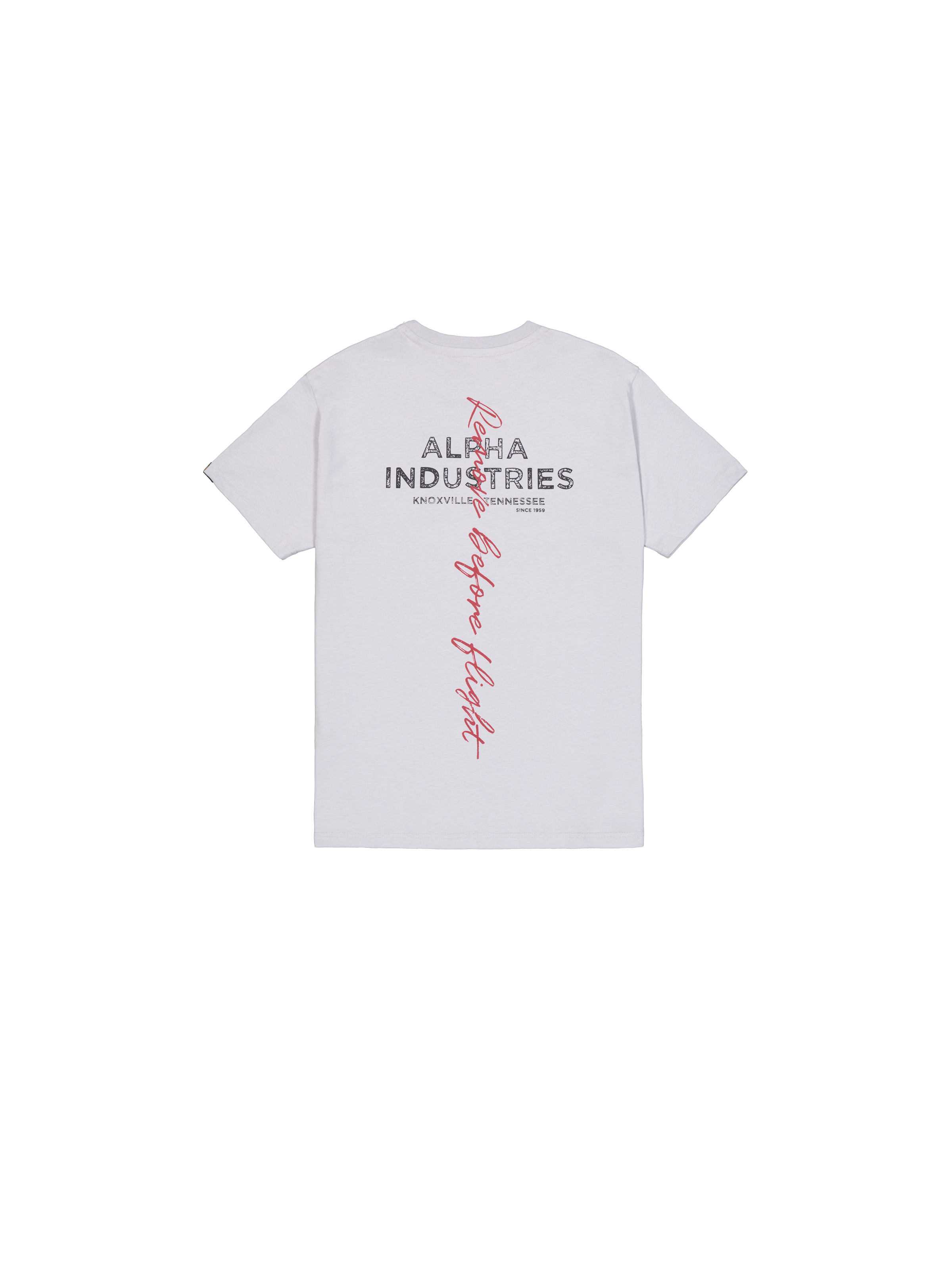 Signature Backprint T-Shirt pastel grey 148516_666_1_flatlay_00002_160387