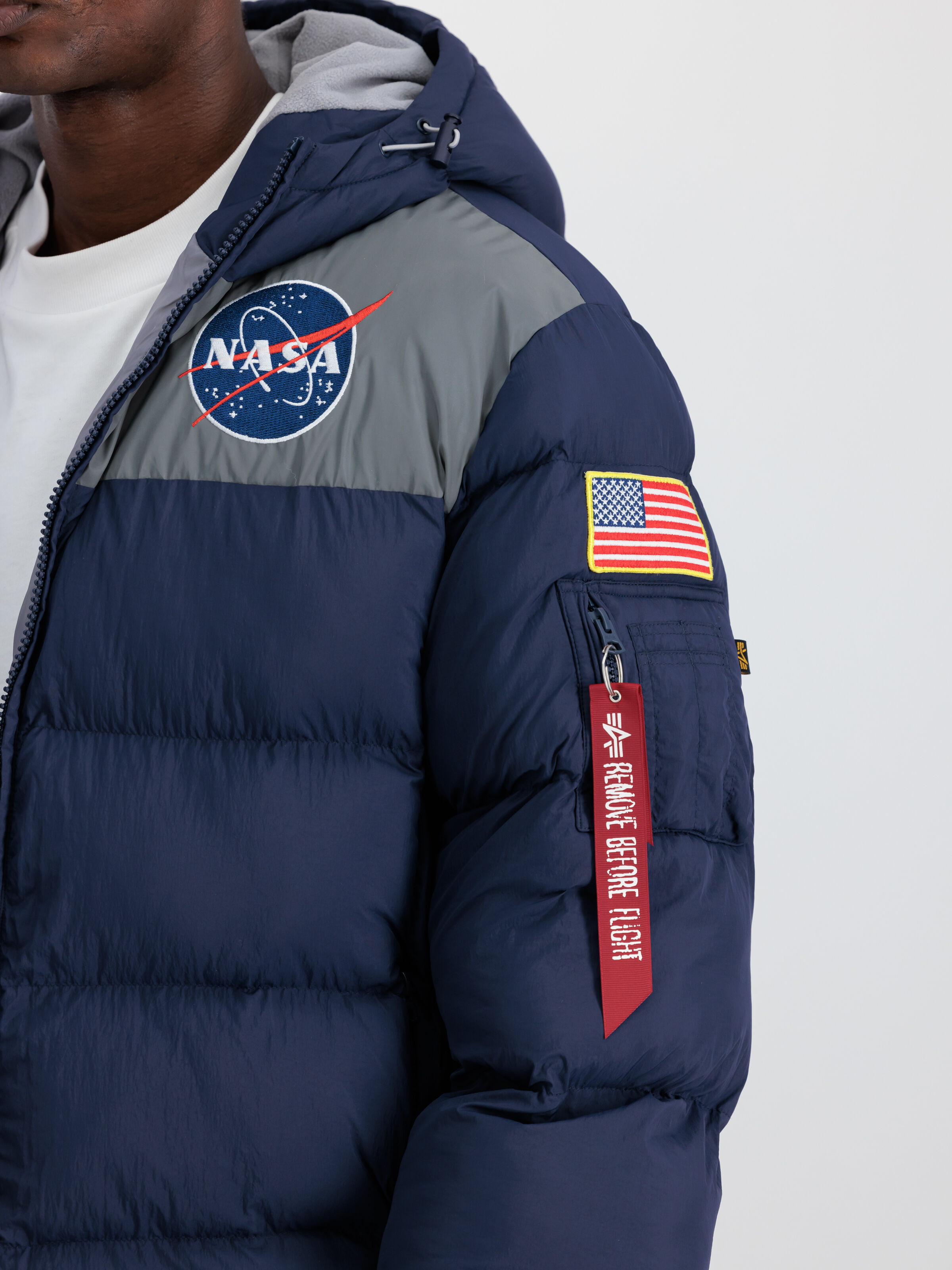 Puffer Jacket Alpha Industries Nasa Parka Nasa Apollo Alpha Industries ...