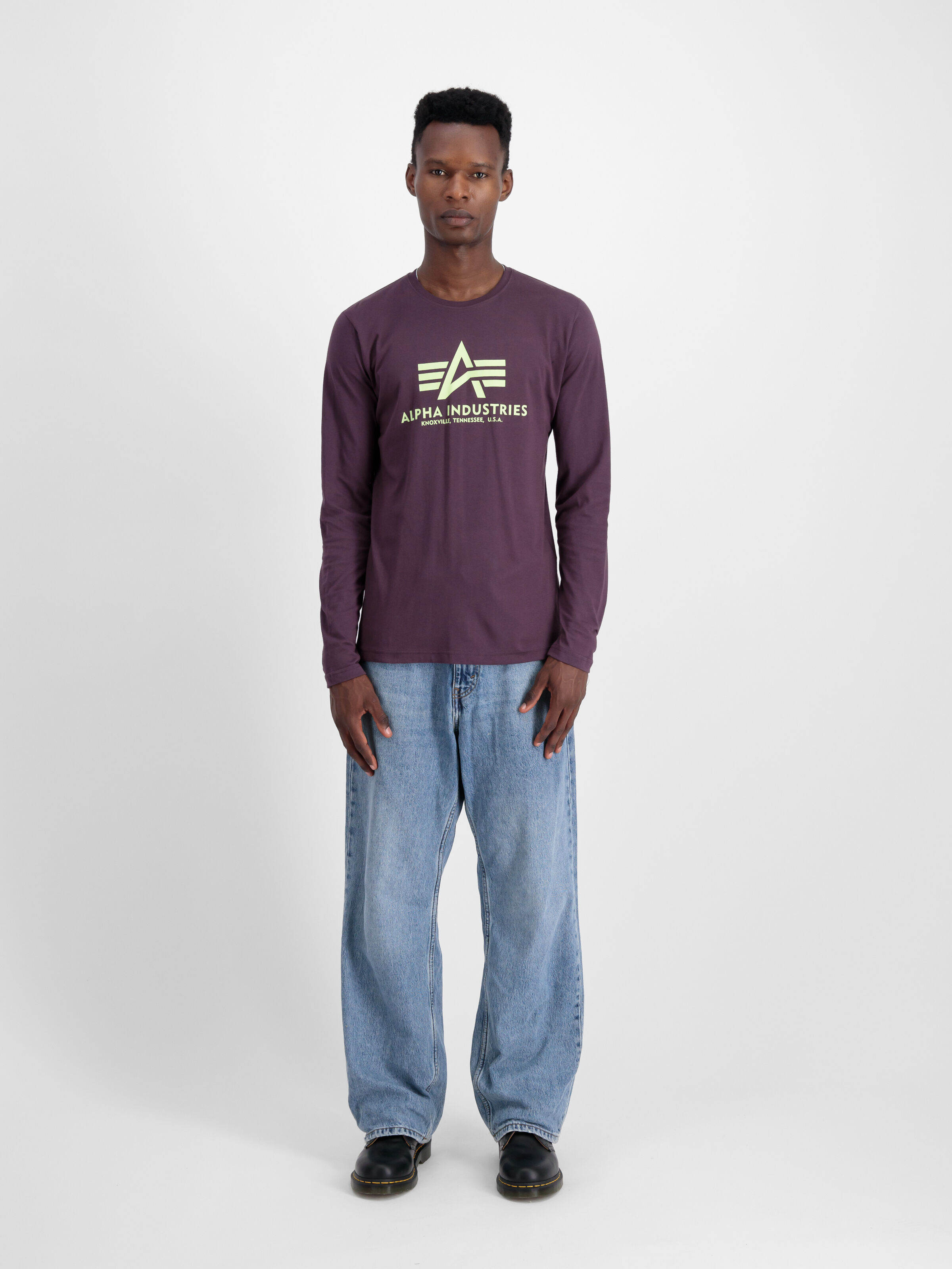 Basic Big Logo Longsleeve Plum 100510_719_2_model_00001_97068