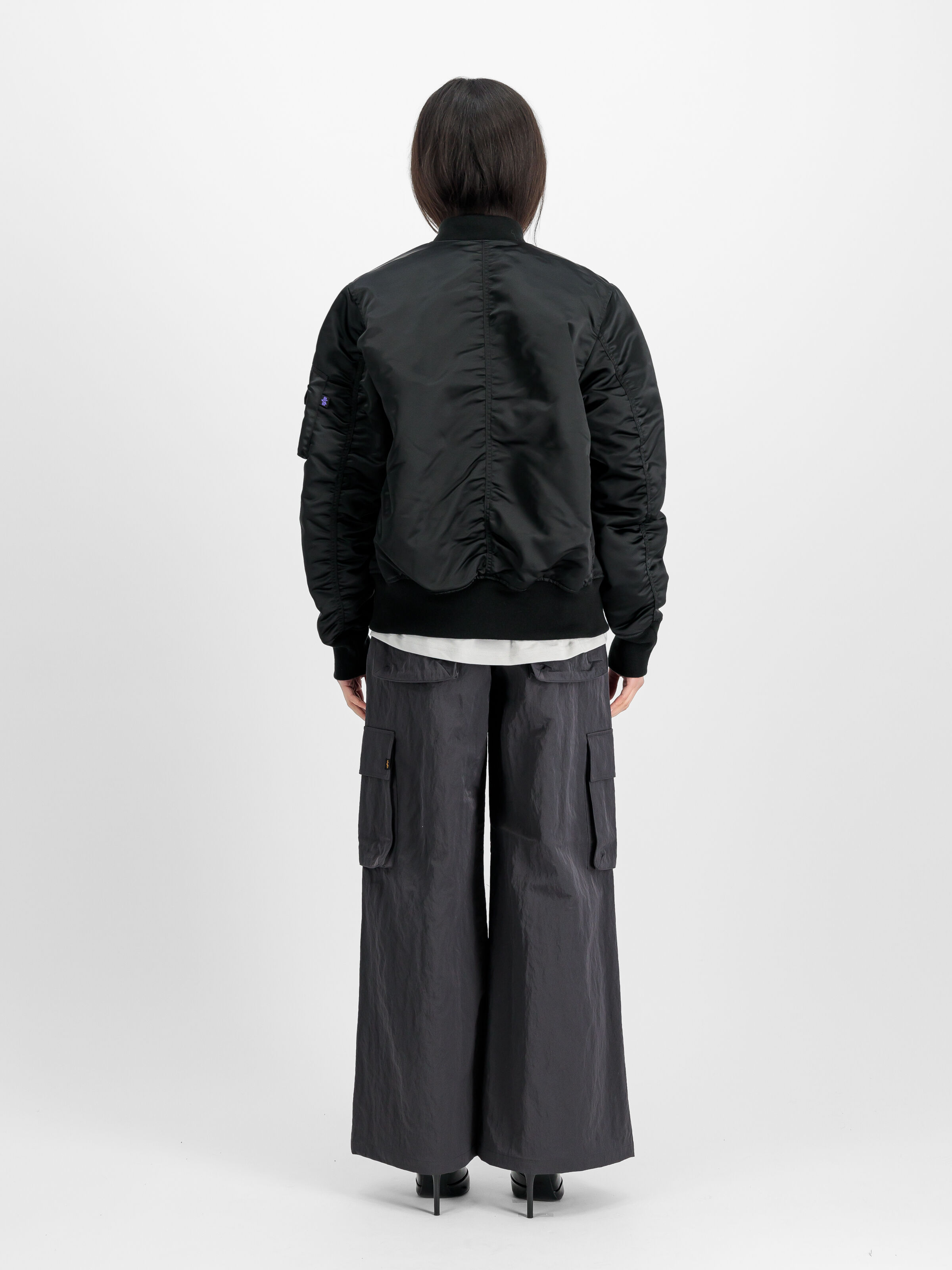 MA-1 Base Flight Bomber Jacket black 756111_03_2_model_00002_155076